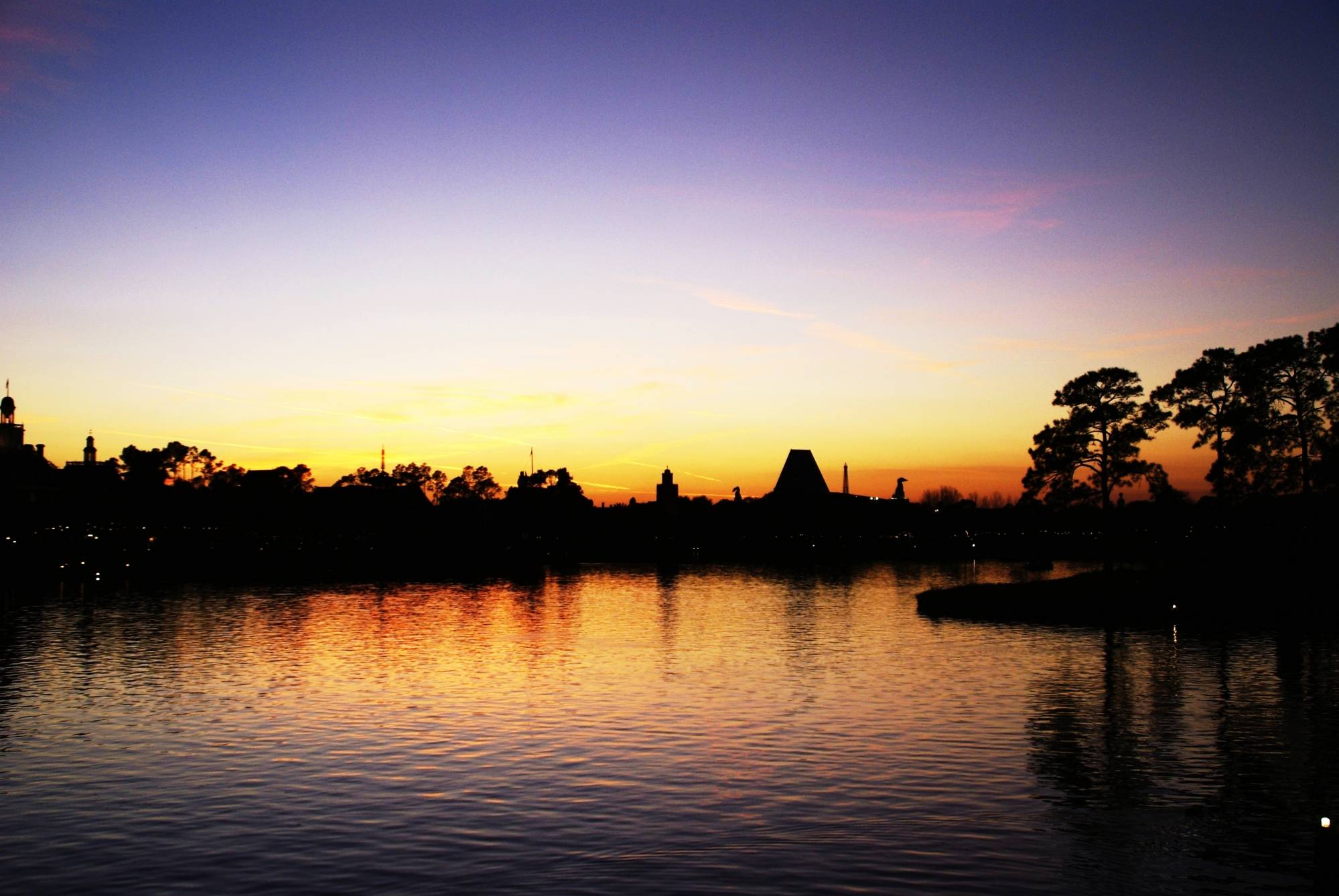 Epcot - World Showcase Sunset