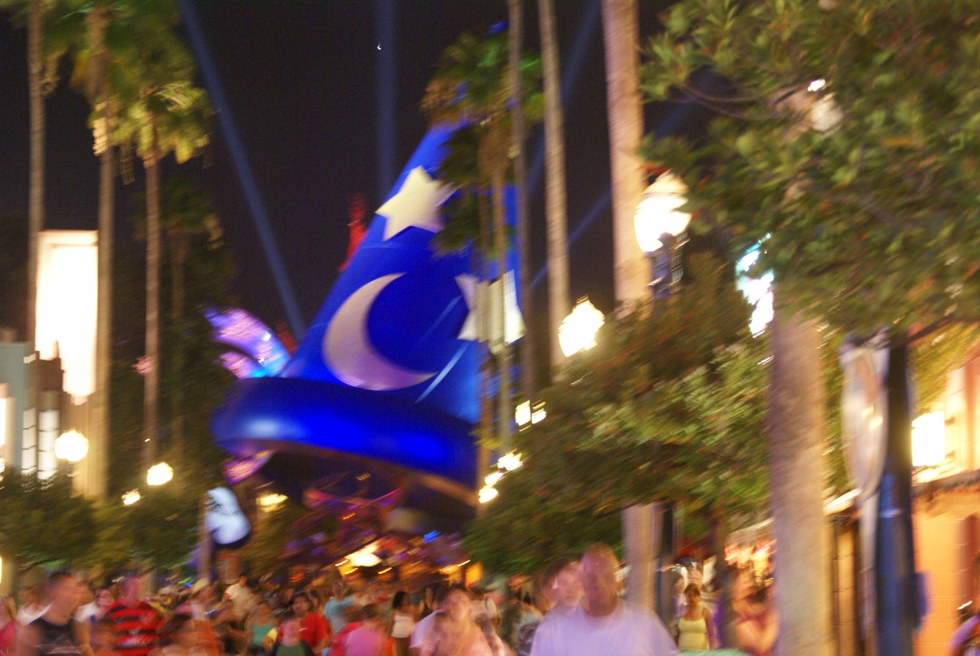 Disney Hollywood Studios -- Neon Signs at Night