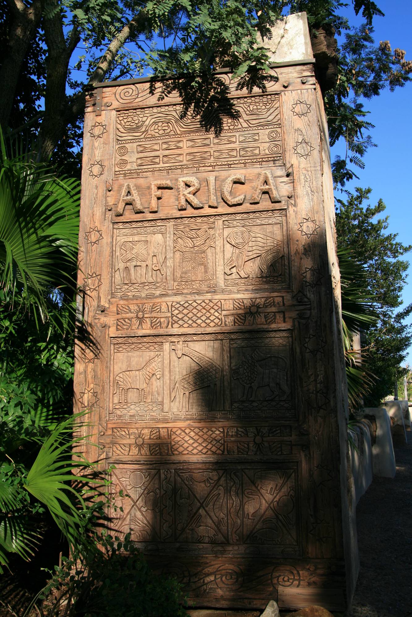 Africa Sign at Animal Kingdom