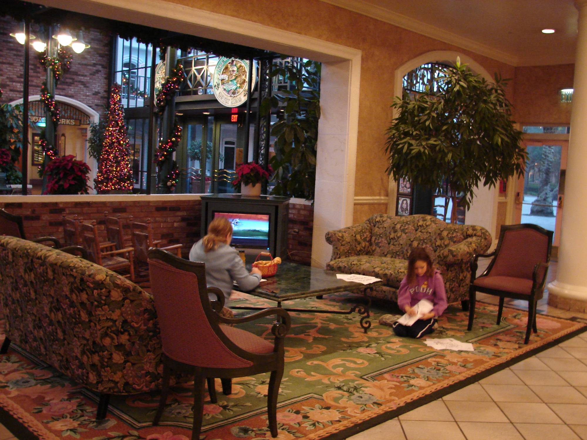 Port Orleans French Quarter-Kids Waiting Area