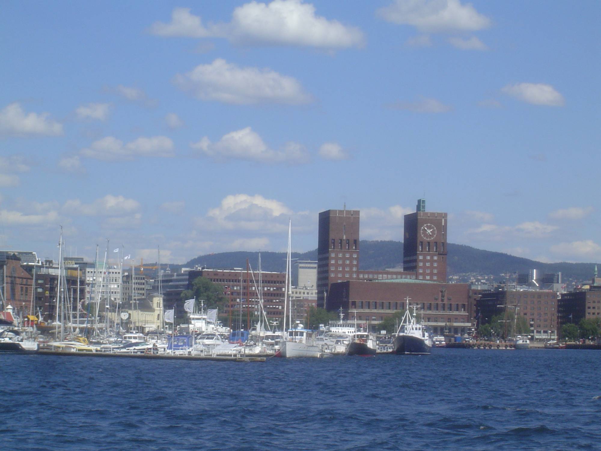 Oslo - viewed from the water