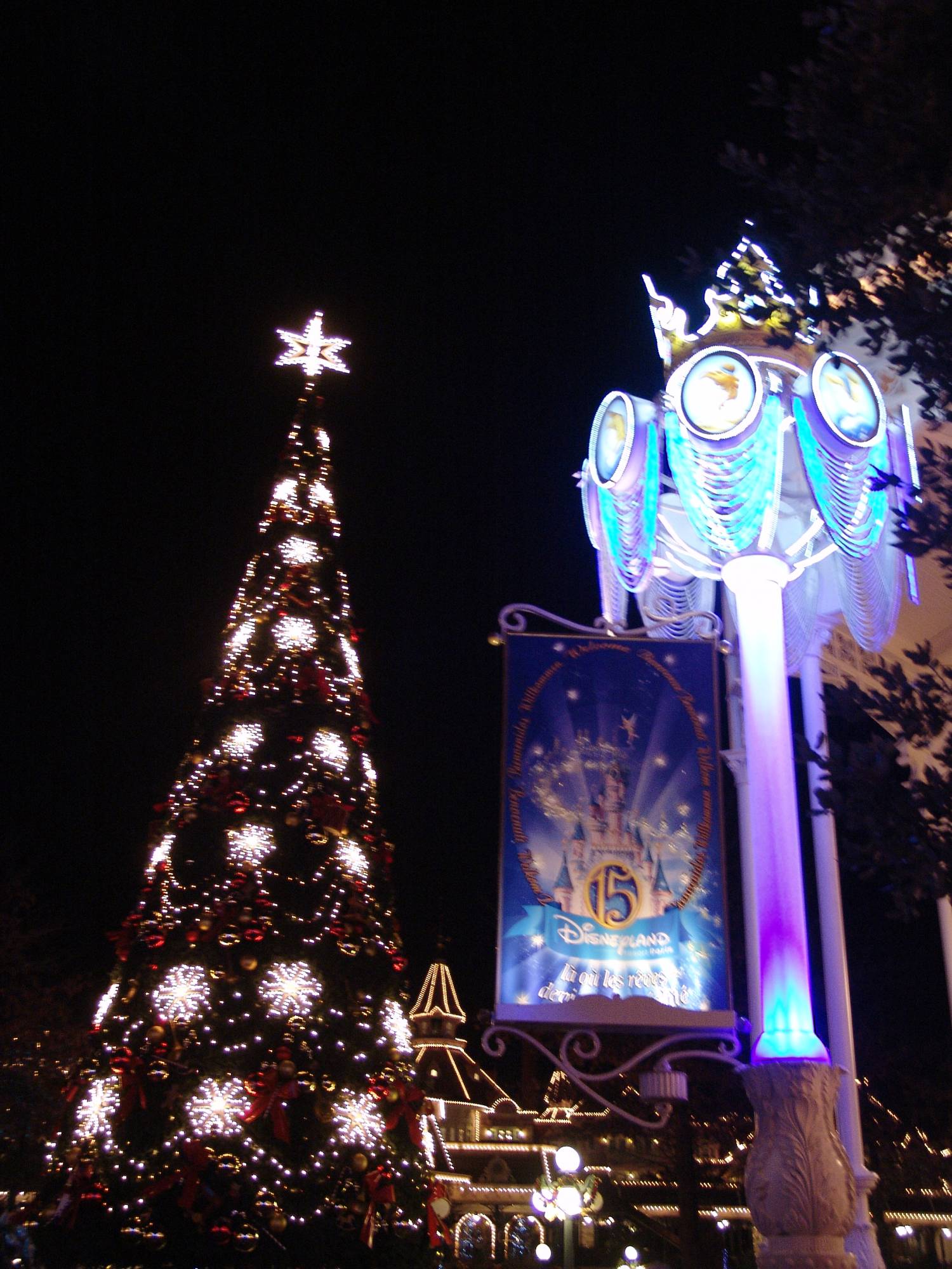 Disneyland Paris - Christmas tree