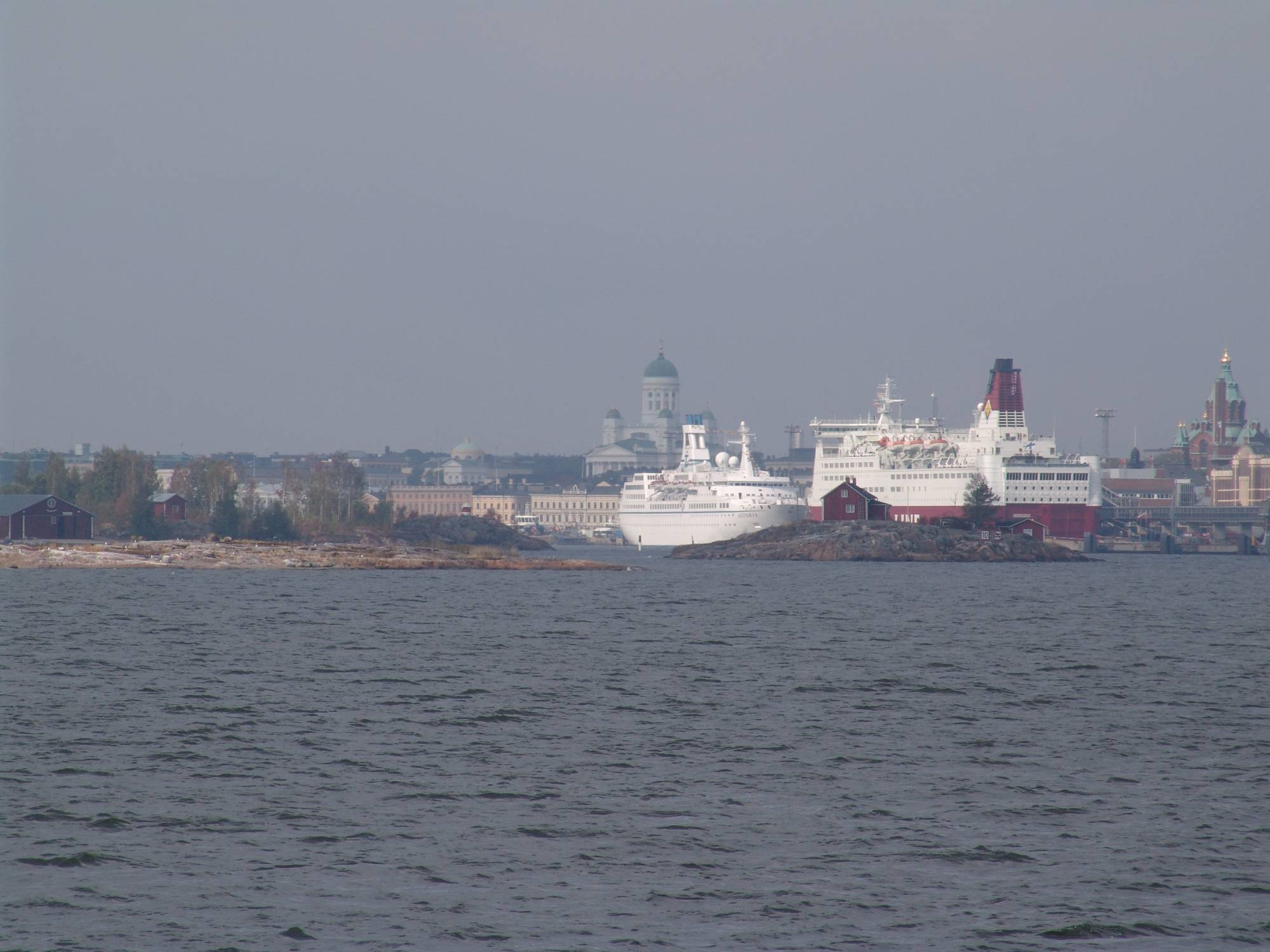 Helsinki - view from the sea