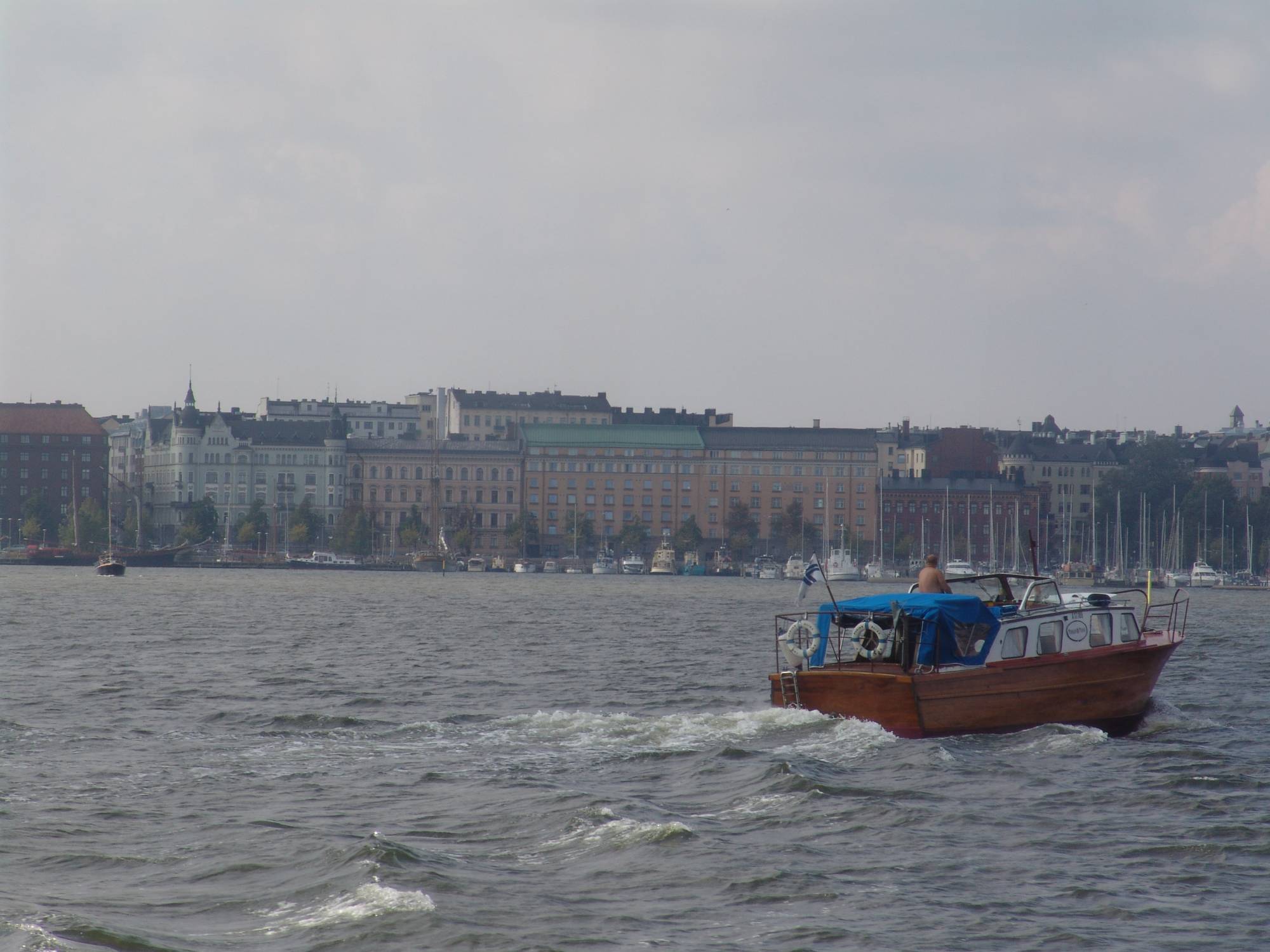 Helsinki - view from the sea