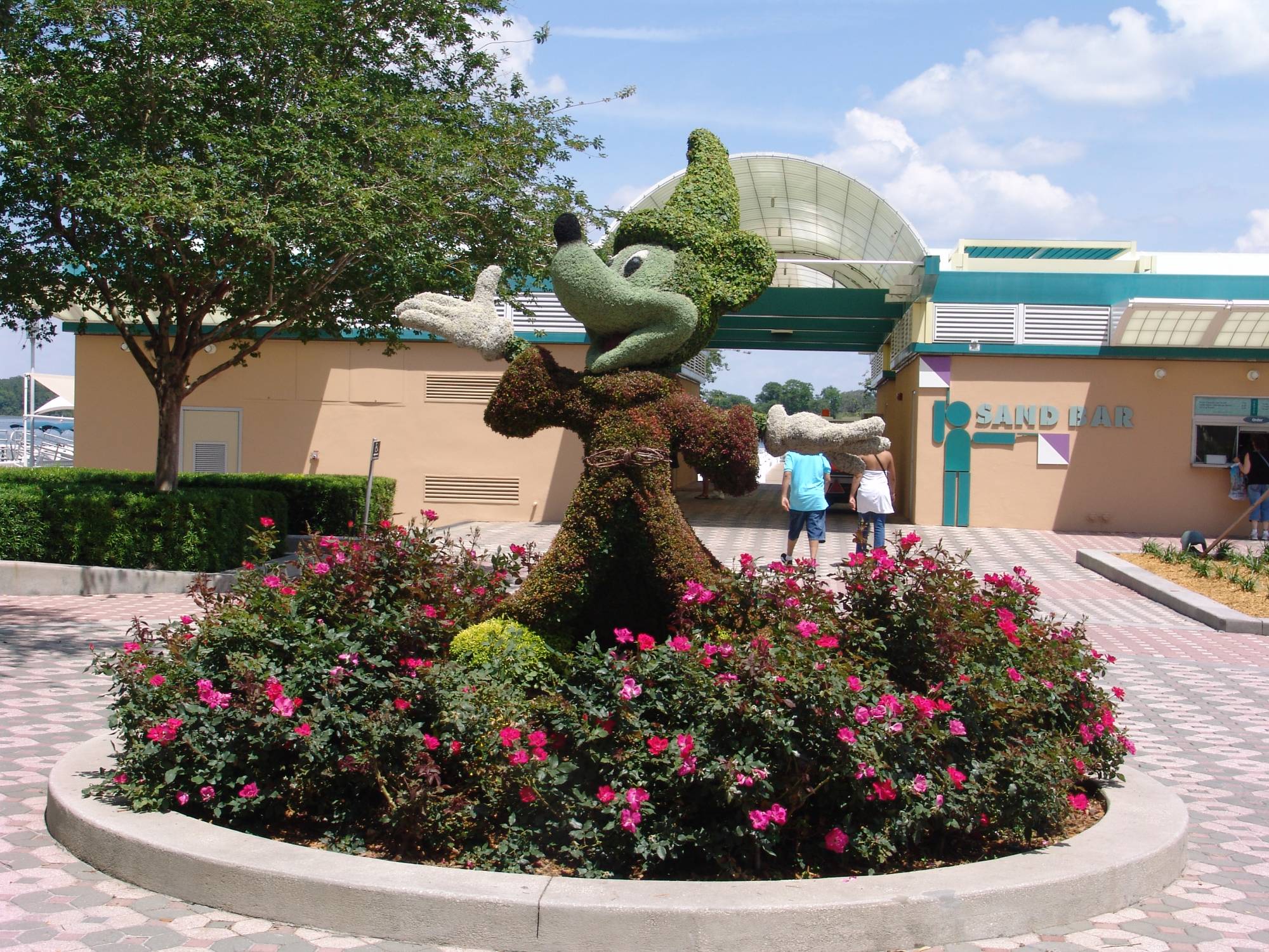 Contemporary - Mickey topiary