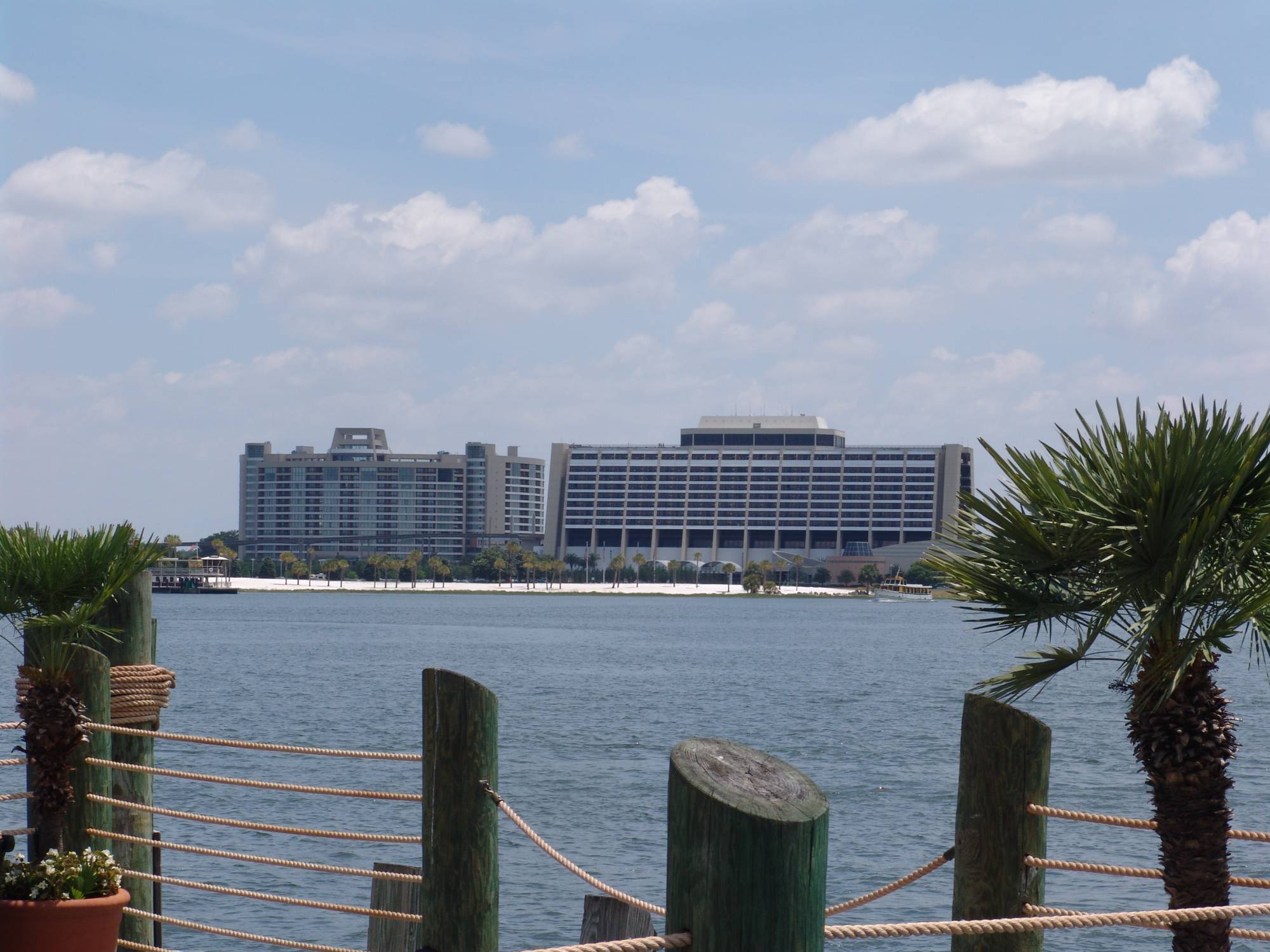 Contemporary - view from Grand Floridian