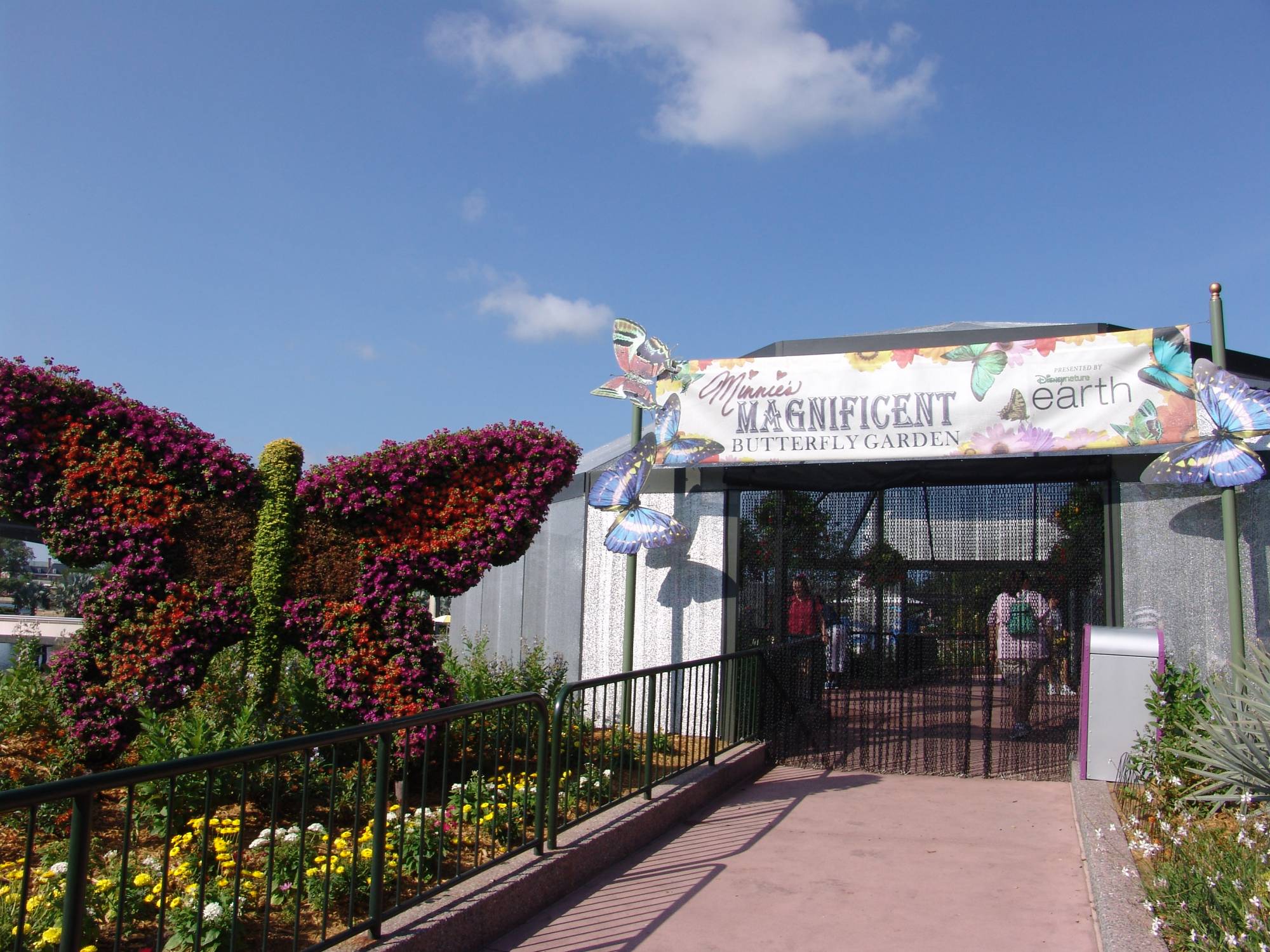 Epcot - Flower and Garden Festival Minnie's Butterfly Garden
