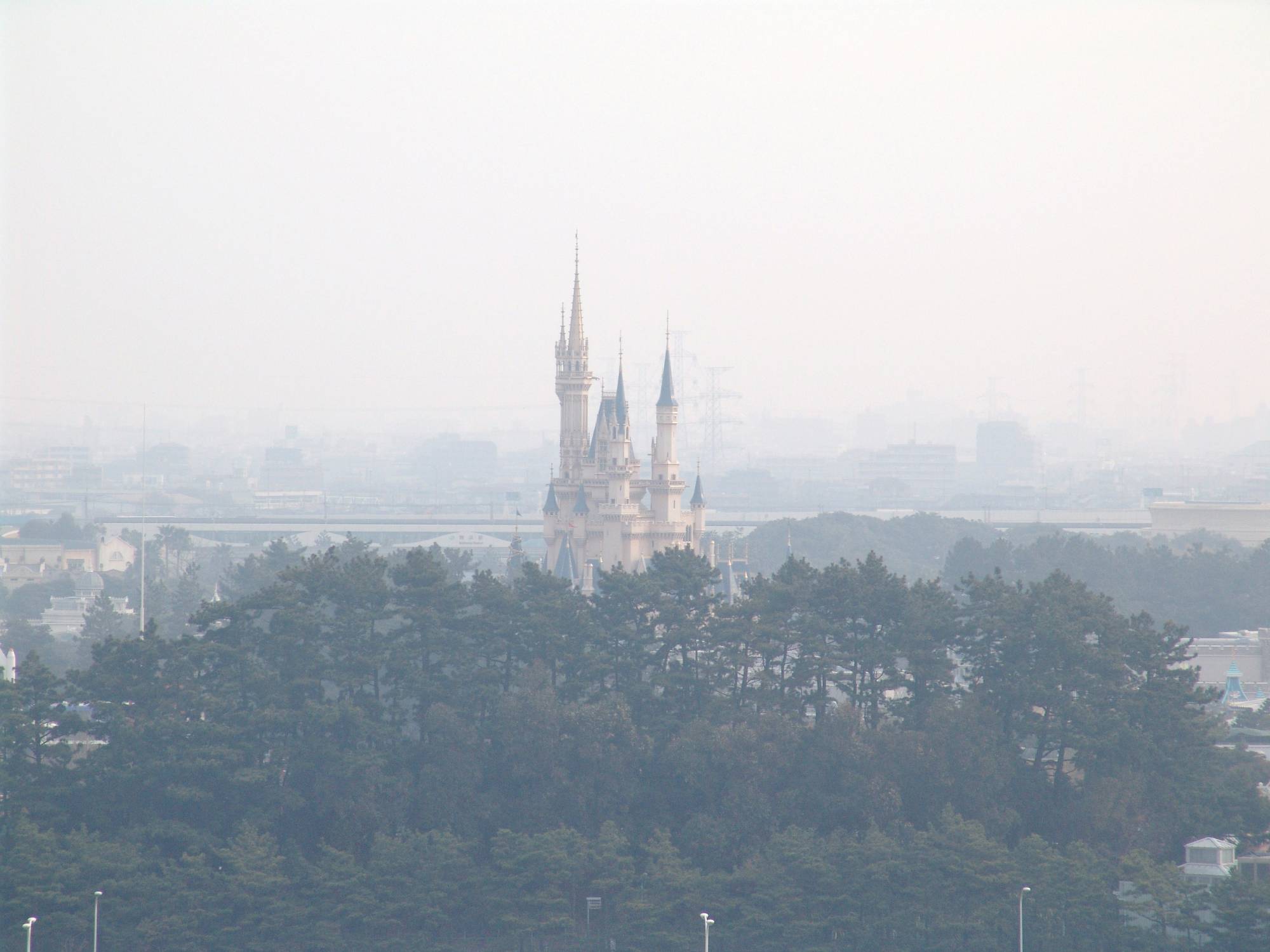 Tokyo Disney - view from Sheraton