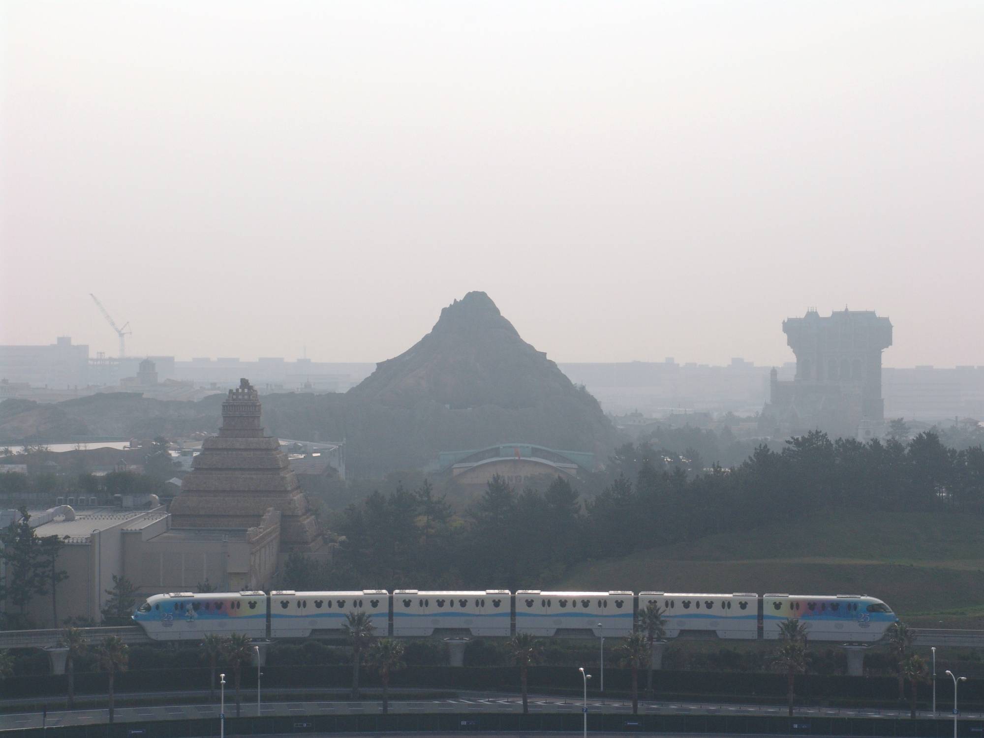 Tokyo Disney - view from Sheraton