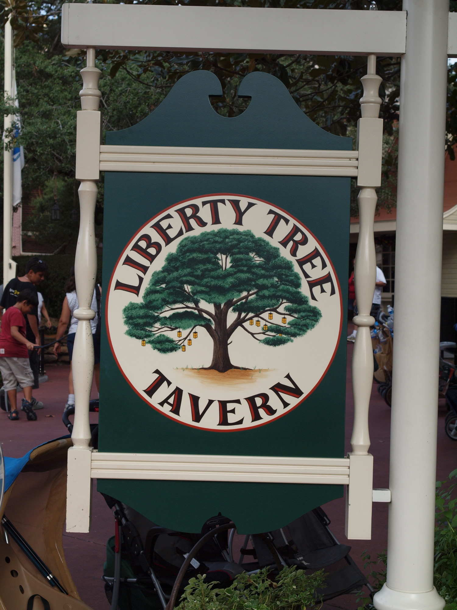 Magic Kingdom - Liberty Tree Tavern - Sign