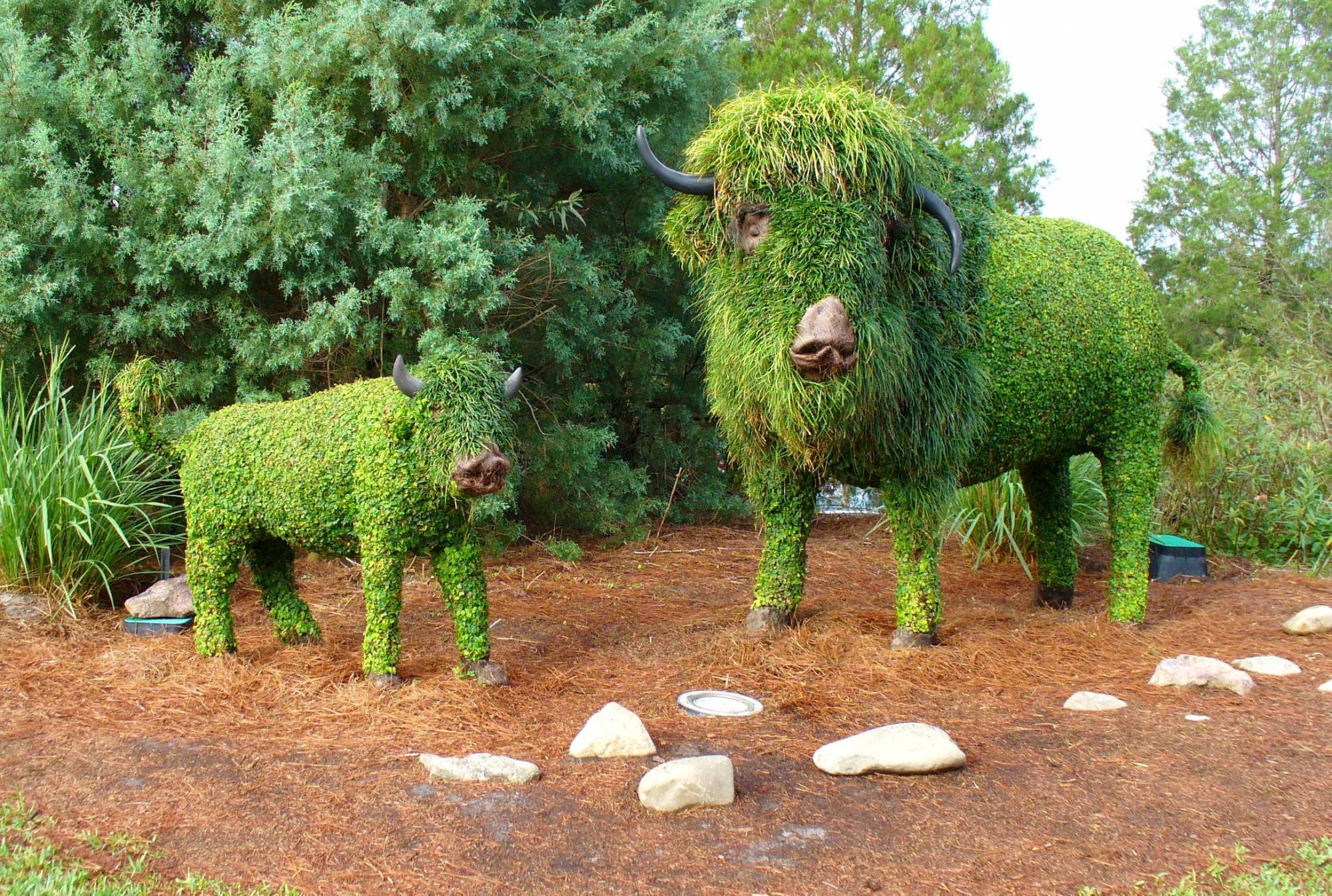 Wilderness Lodge - Topiaries