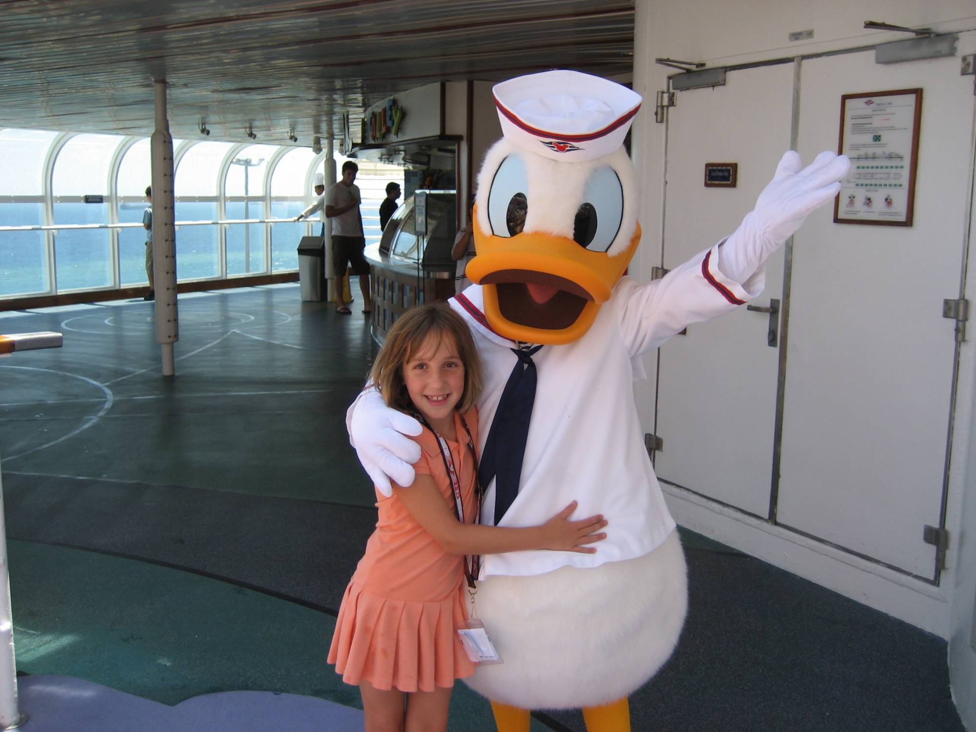 On deck-Disney Magic