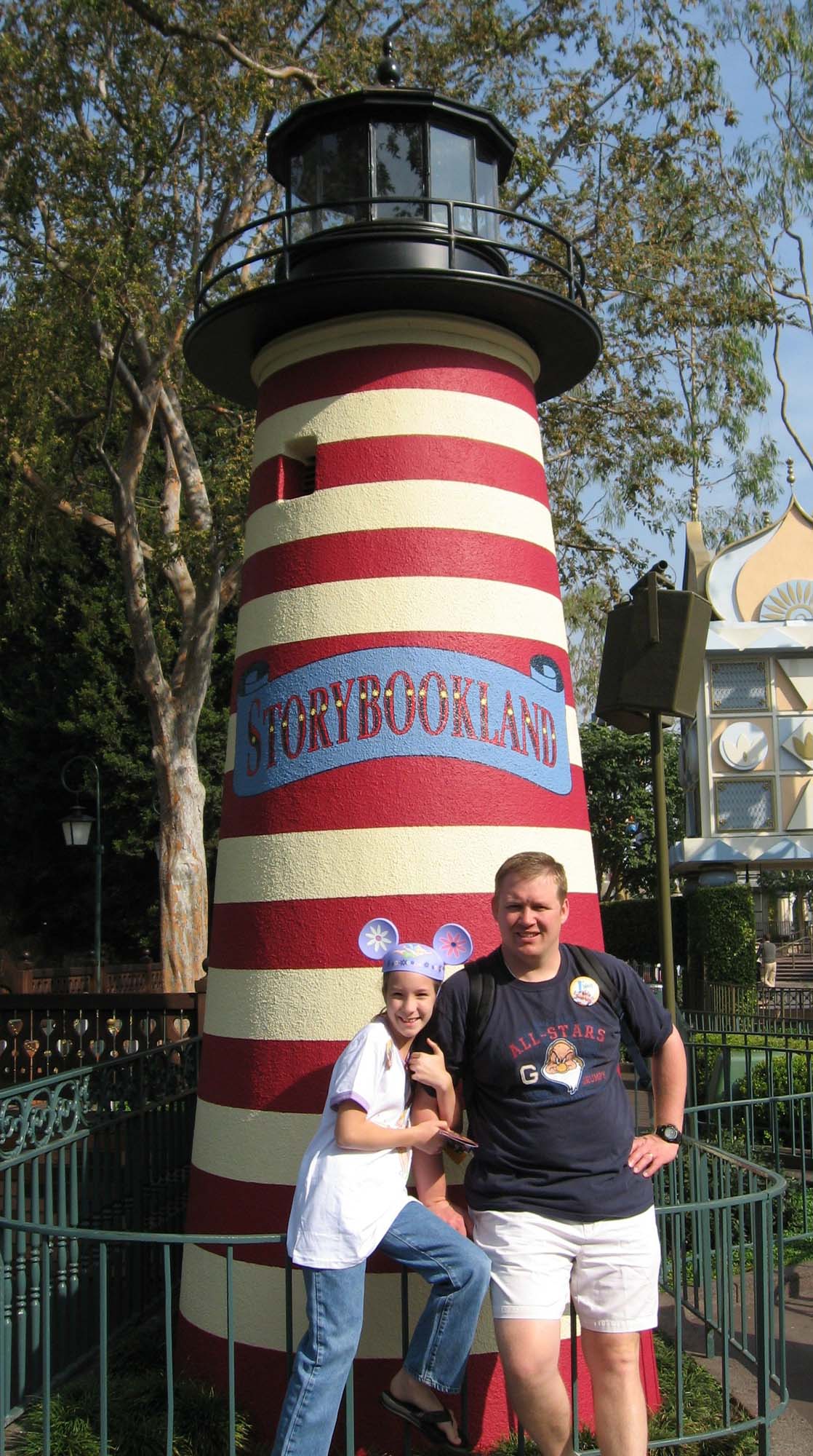 Disneyland - Storybook Land lighthouse