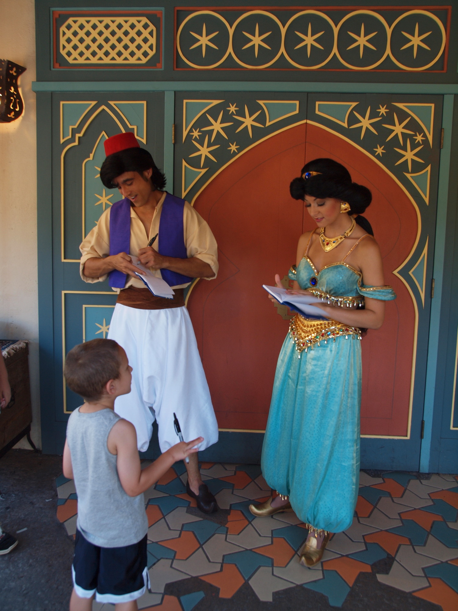Adventureland - Aladdin and Jasmine