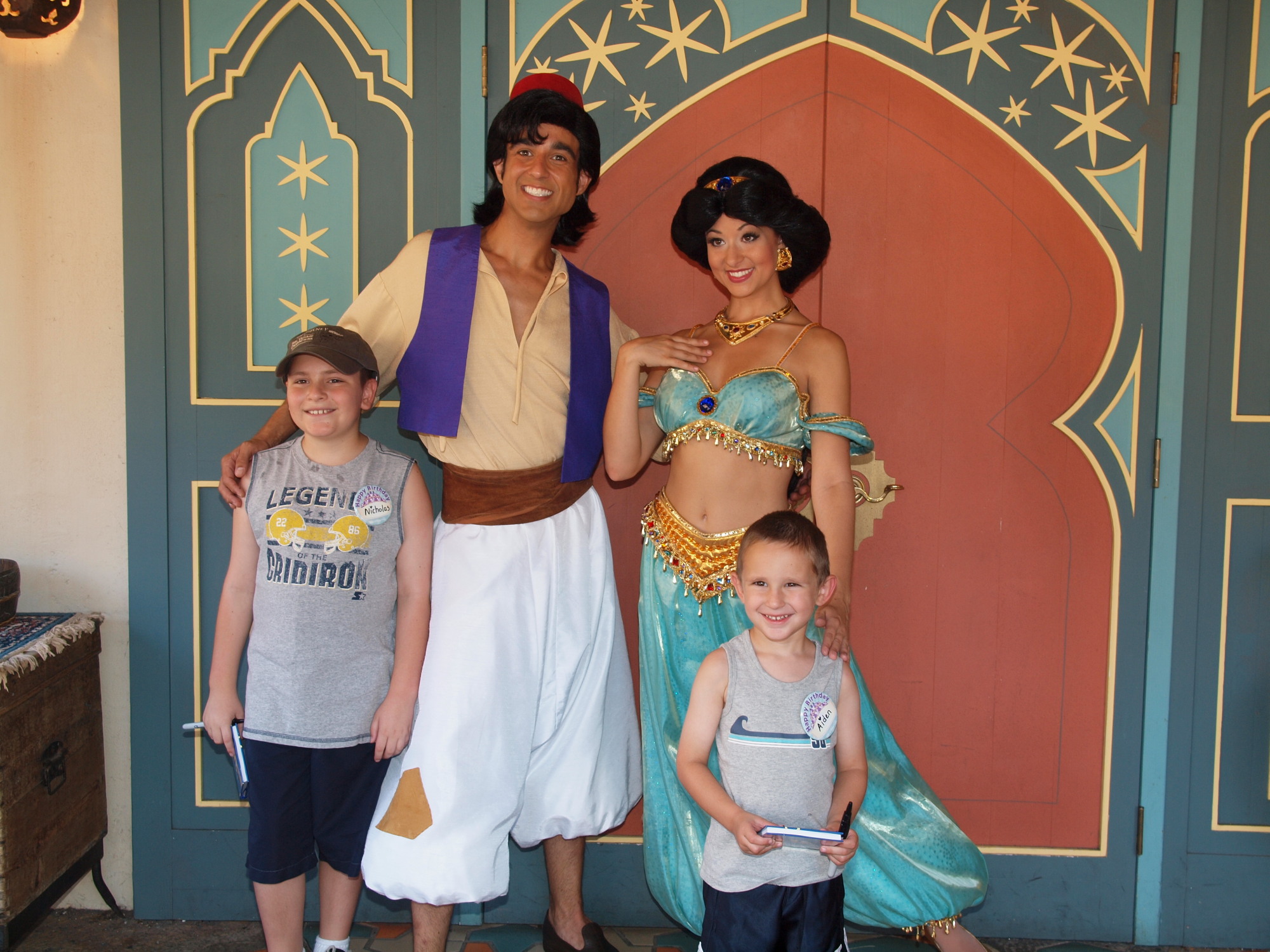 Adventureland - Aladdin and Jasmine