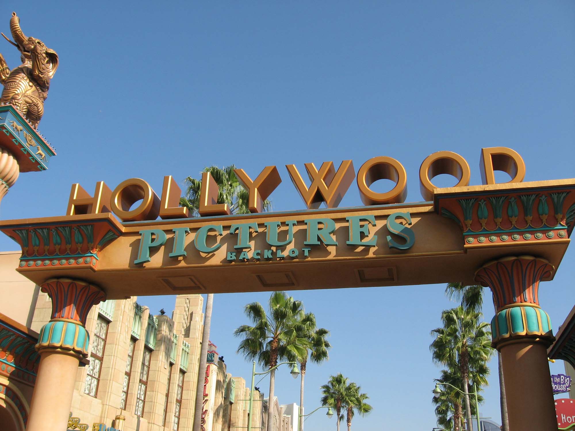 Disney's California Adventure - Hollywood Backlot entrance