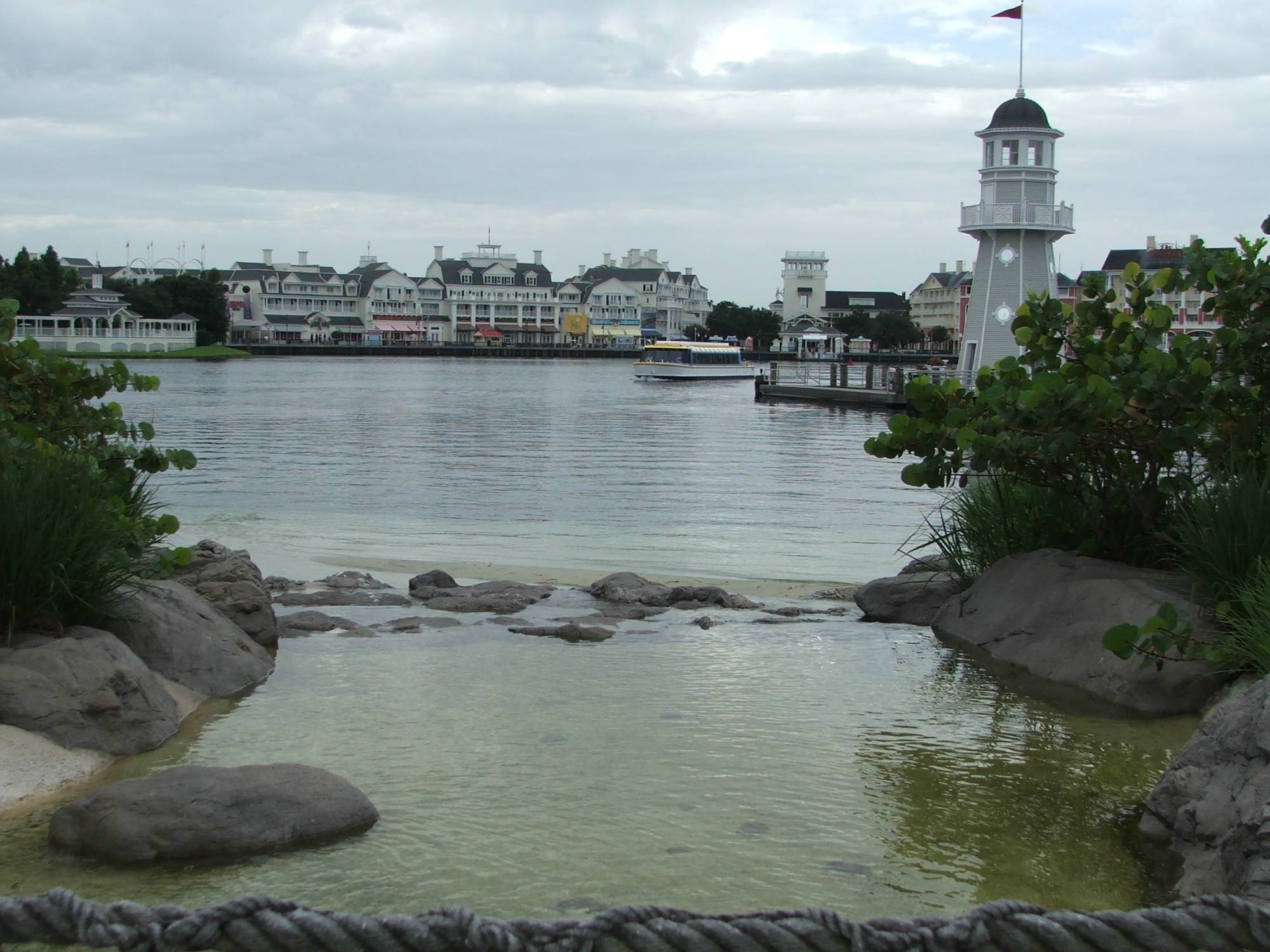 Walking from Epcot to Boardwalk Resort