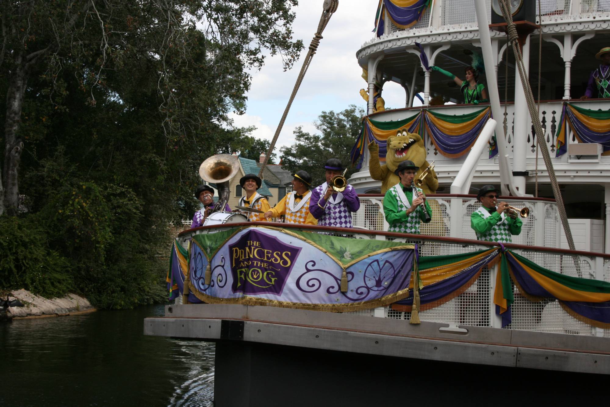The Princess and the Frog Riverboat Show