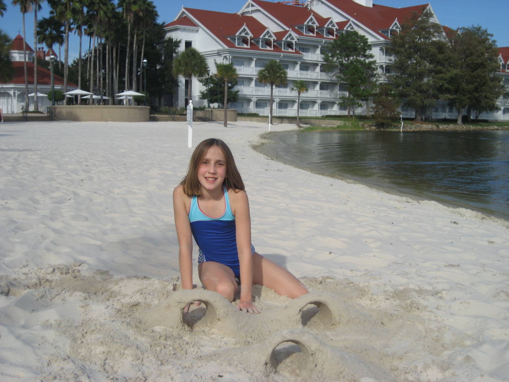 Grand Floridian Sand Castle activity
