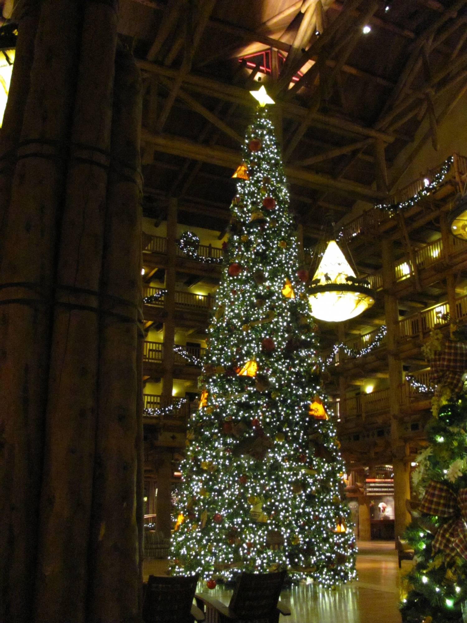 Wilderness Lodge Christmas Tree