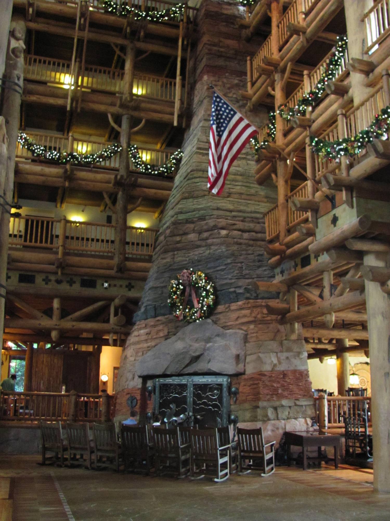 Wilderness Lodge Fireplace