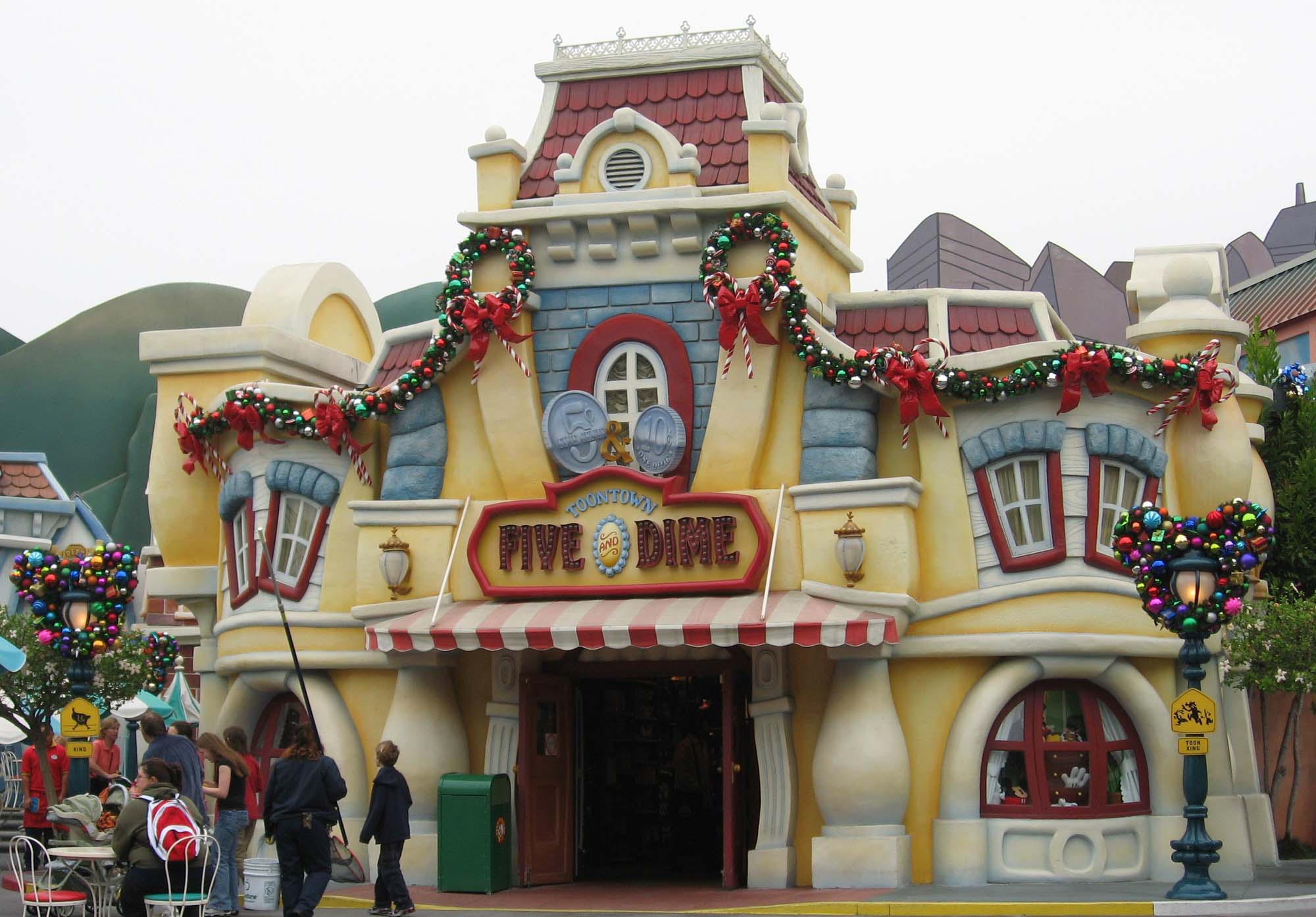 Disneyland - Toontown Five and Dime at Christmas