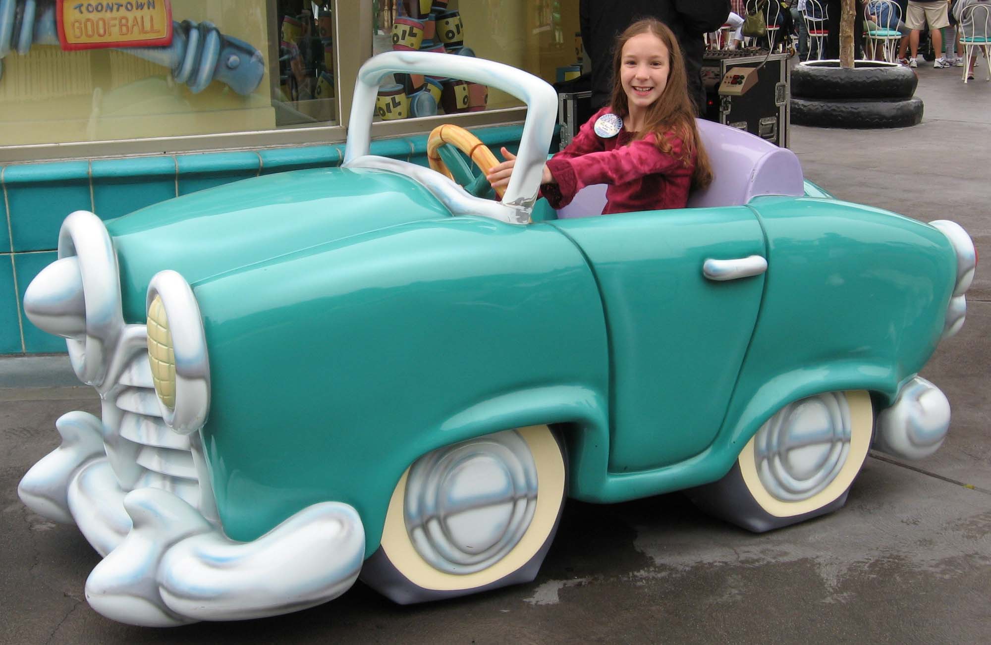 Disneyland - Toontown car