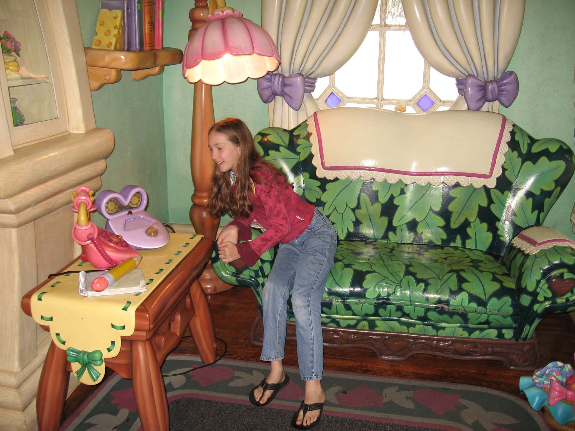 Disneyland - Minnie's Sitting Room in Toontown