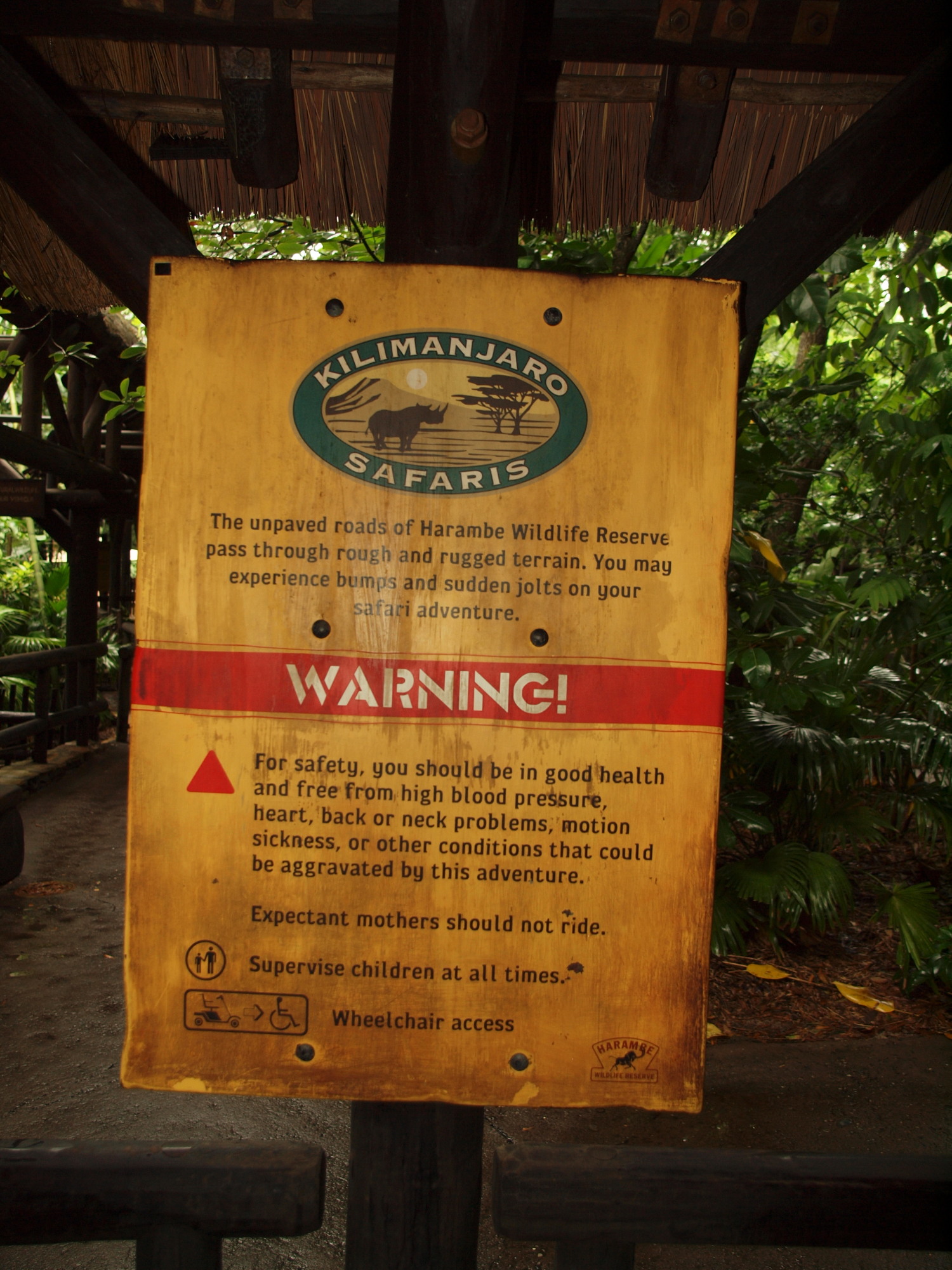 Animal Kingdom - Africa - Kilimanjaro Safaris Queue