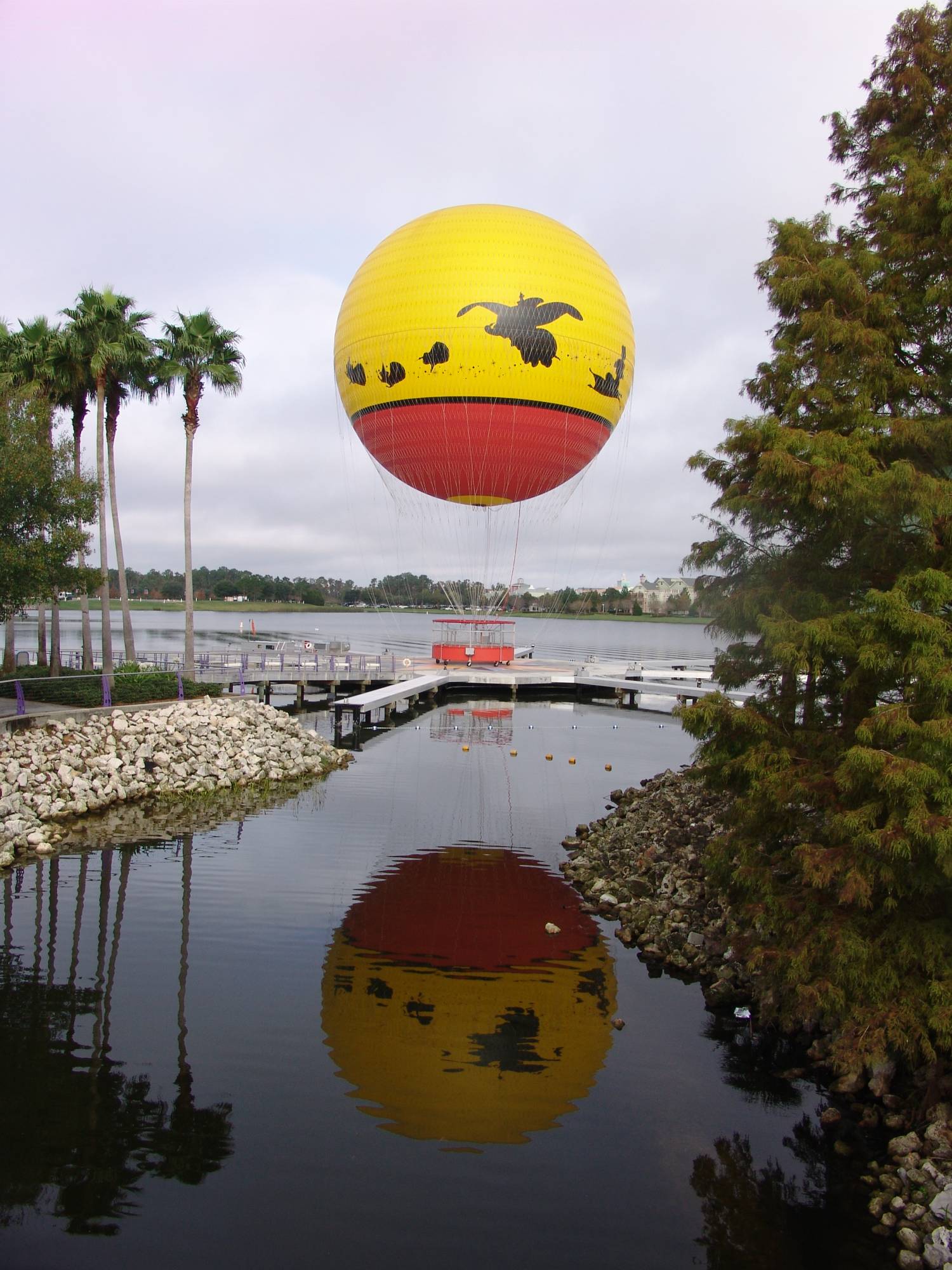 Downtown Disney - Characters in Flight