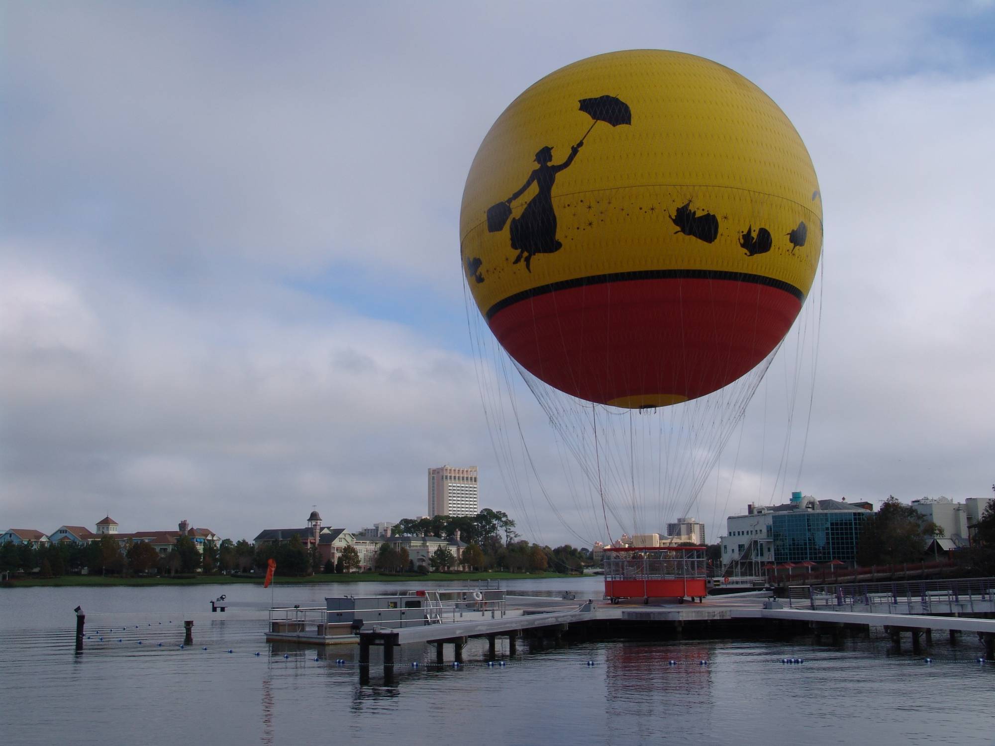 Downtown Disney - Characters in Flight