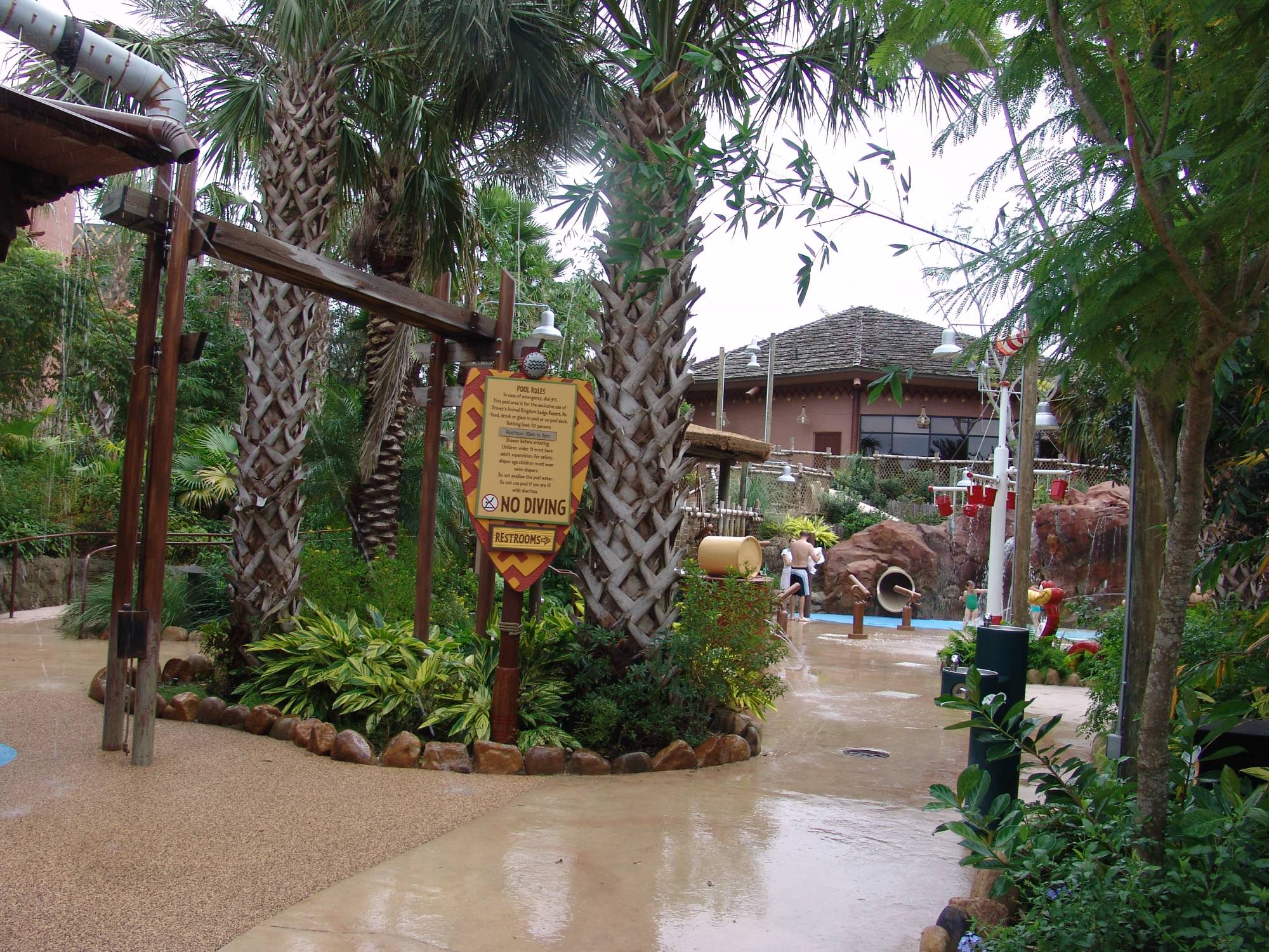 Animal Kingdom Lodge - Uwanja Camp water play area