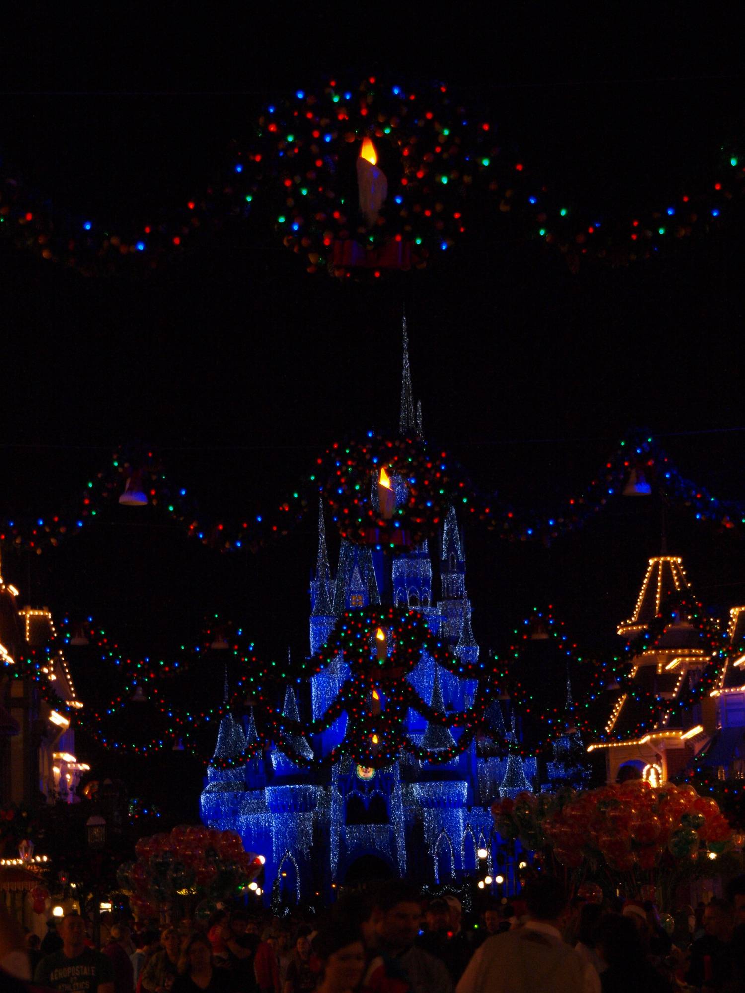 Castle looking down Main Street