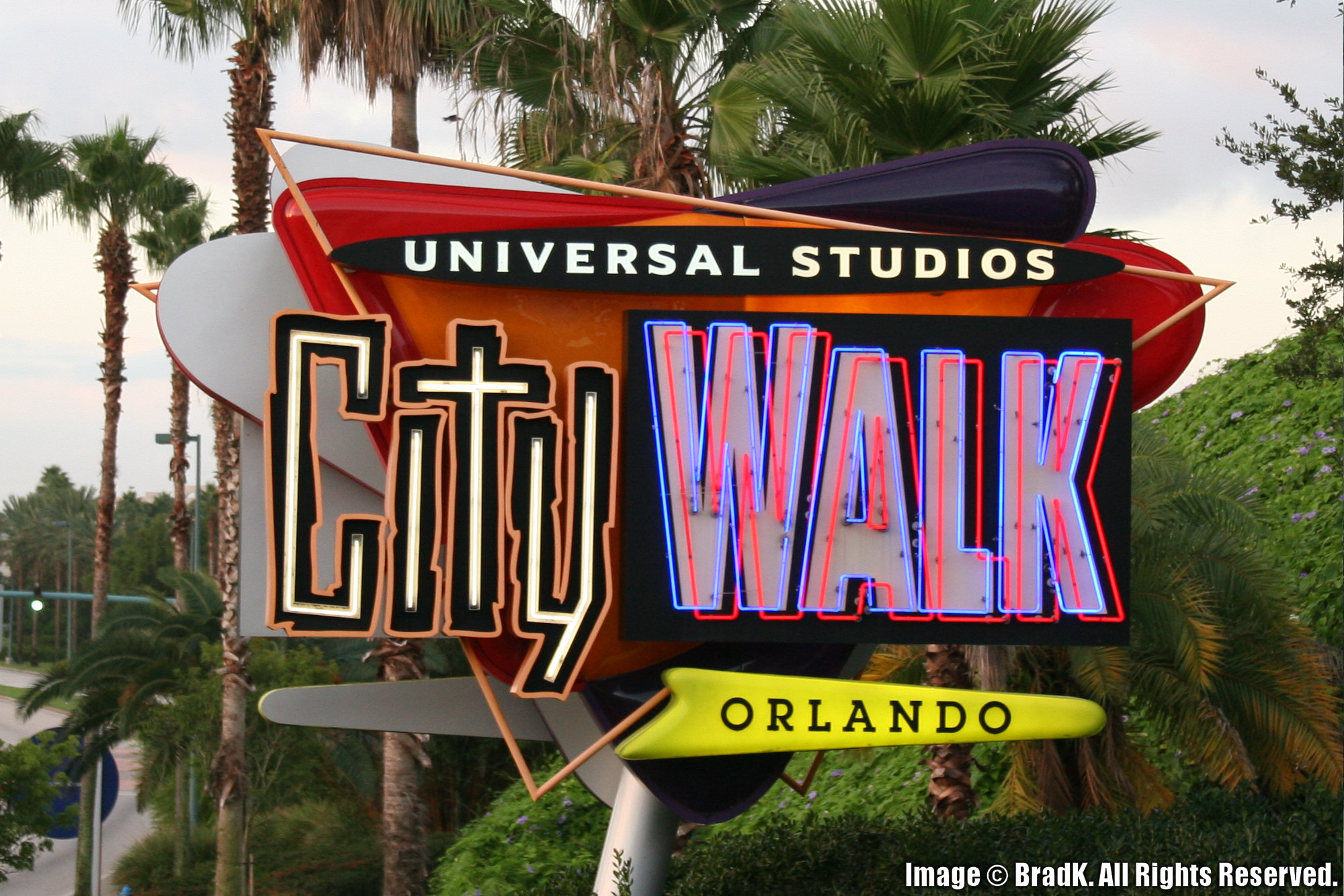Universal Studios Orlando - CityWalk Sign