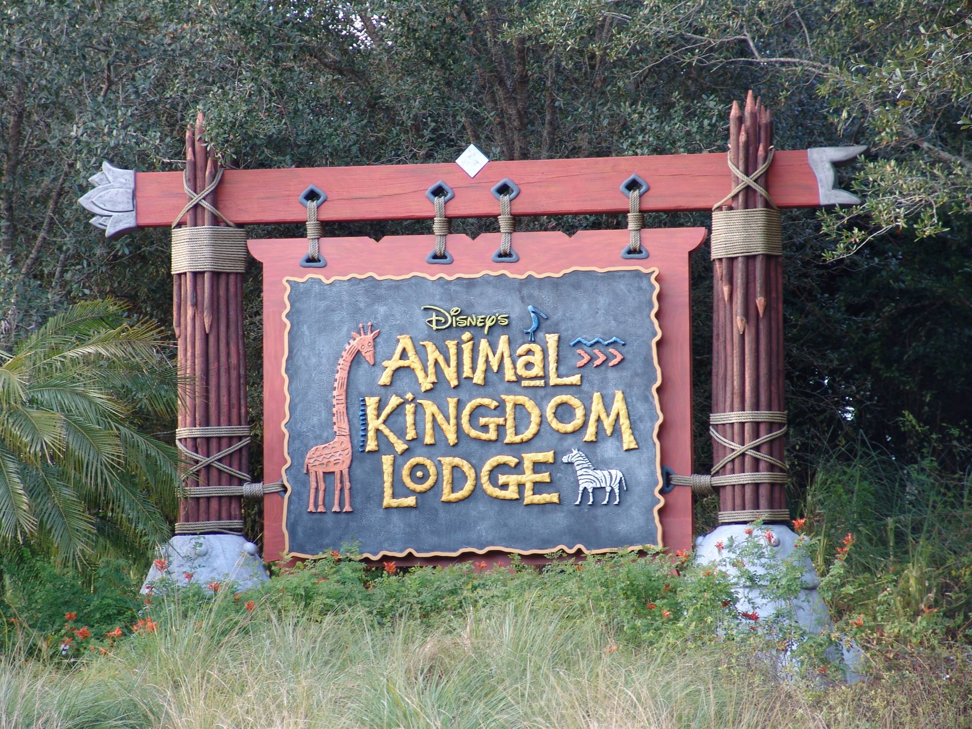 Animal Kingdom Lodge - sign