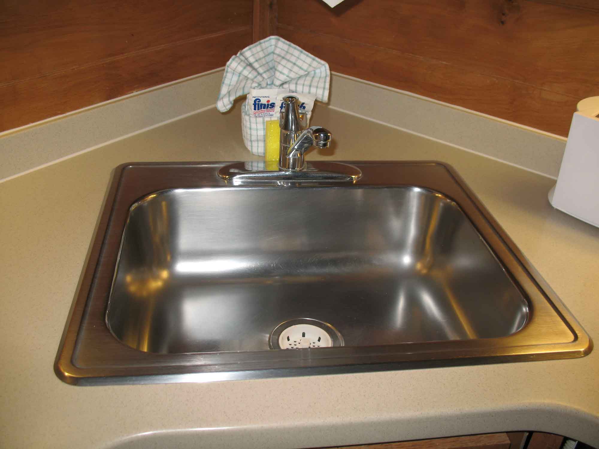 Fort Wilderness Cabin Kitchen Detail - sink