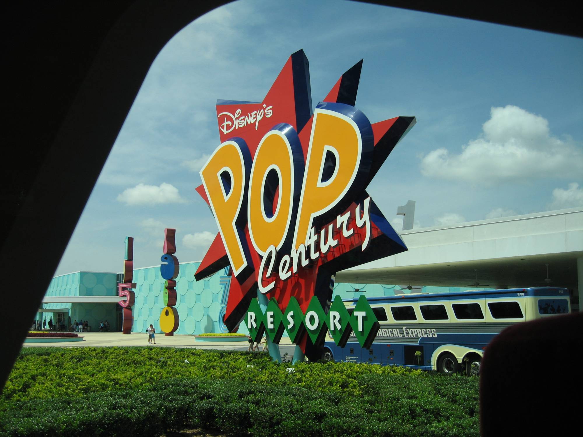 Pop Century Entrance sign