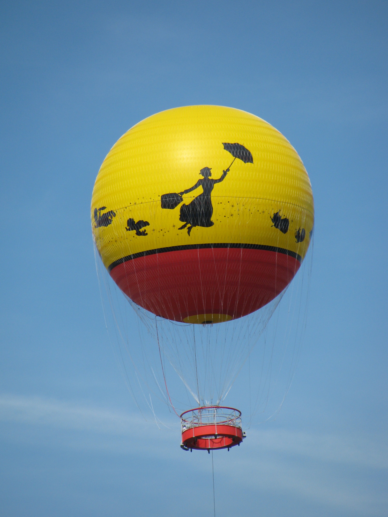 Downtown Disney - Characters in Flight