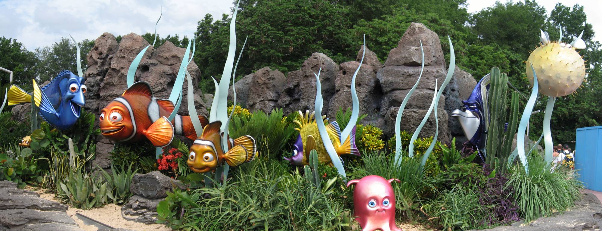 Epcot - Finding Nemo display