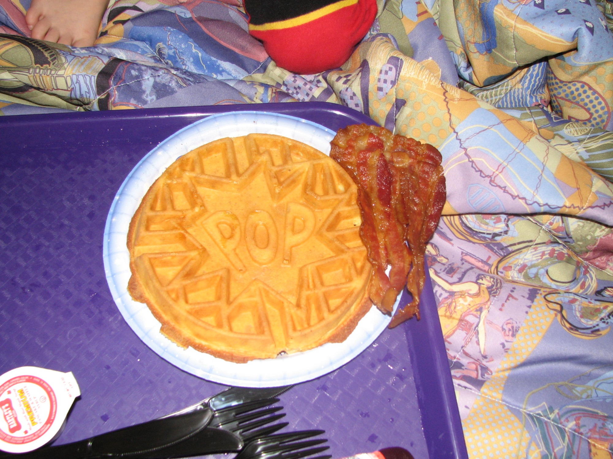 Pop century - Evrything Pop Waffle (&amp; Bacon)