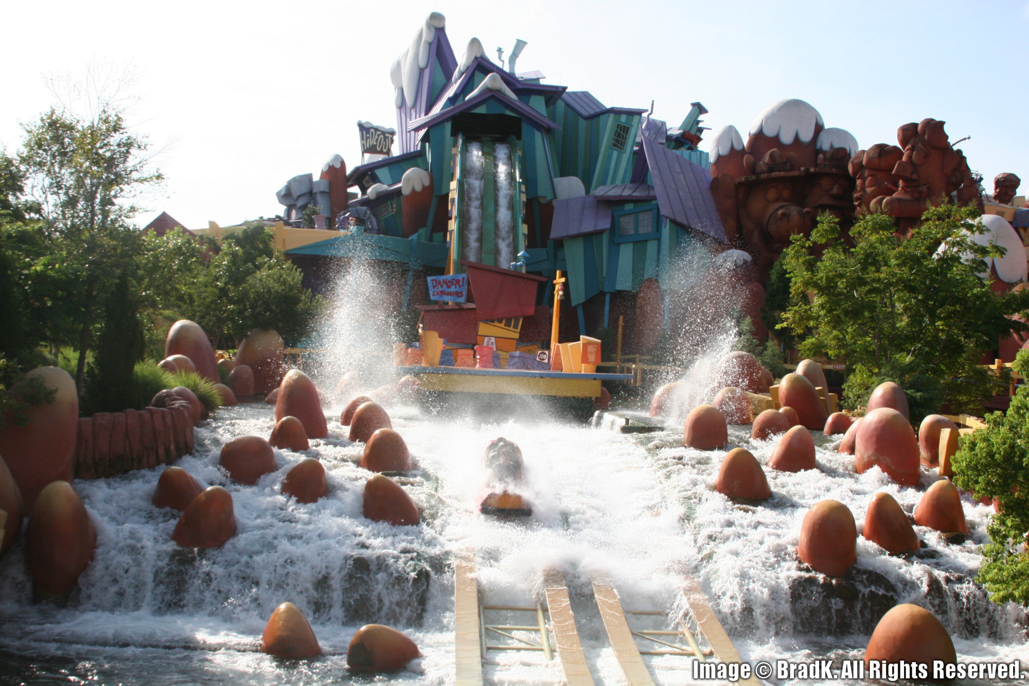 Islands of Adventure - Dudley Do-Right's Ripsaw Falls