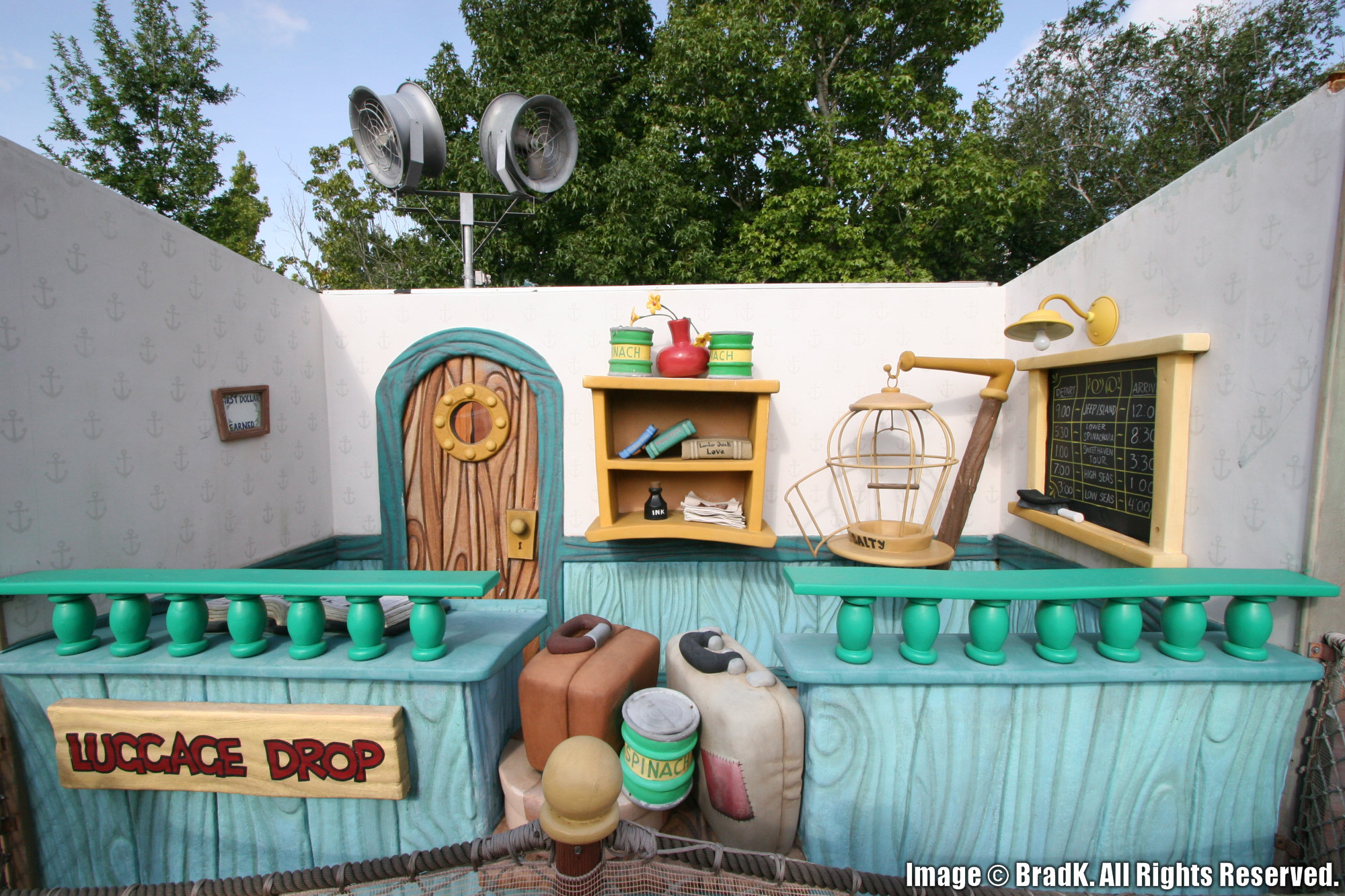 Islands of Adventure - Popeye &amp; Bluto's Bilge-Rat Barges