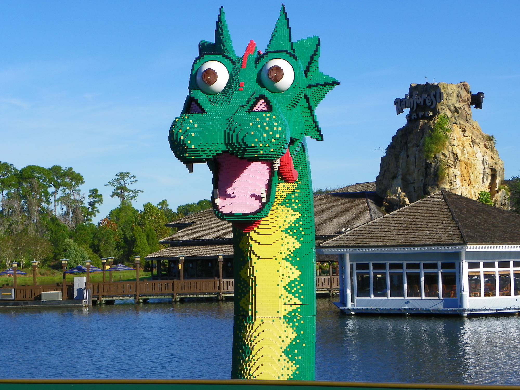 Happy Lego Sea Serpent