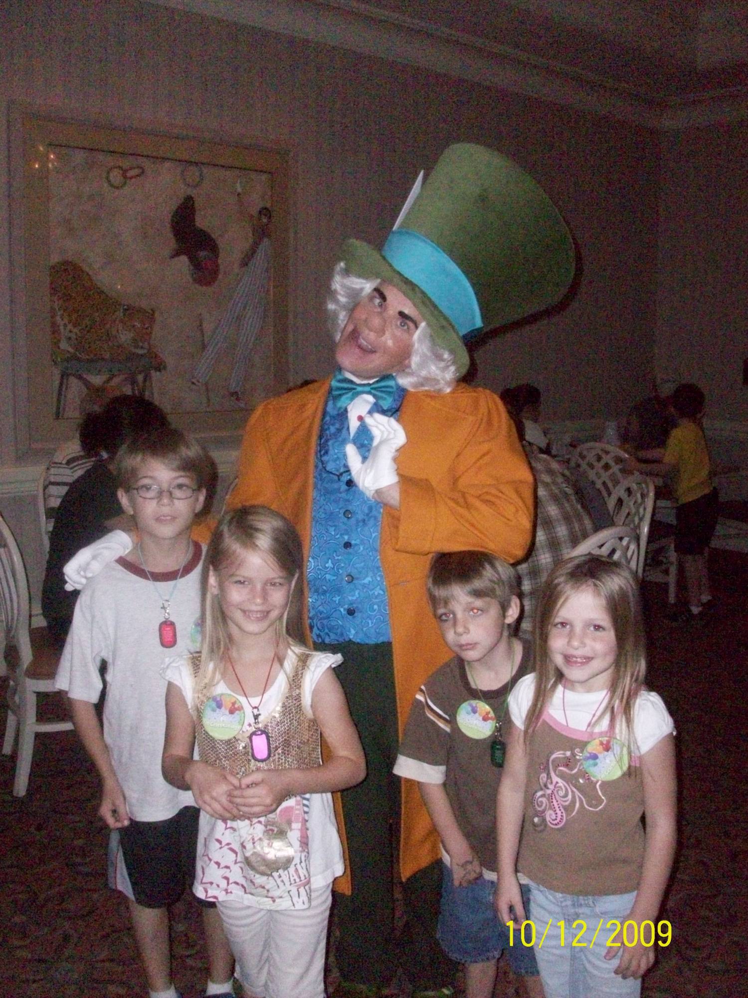 Grand Floridian - 1900 Park Fare - Mad Hatter