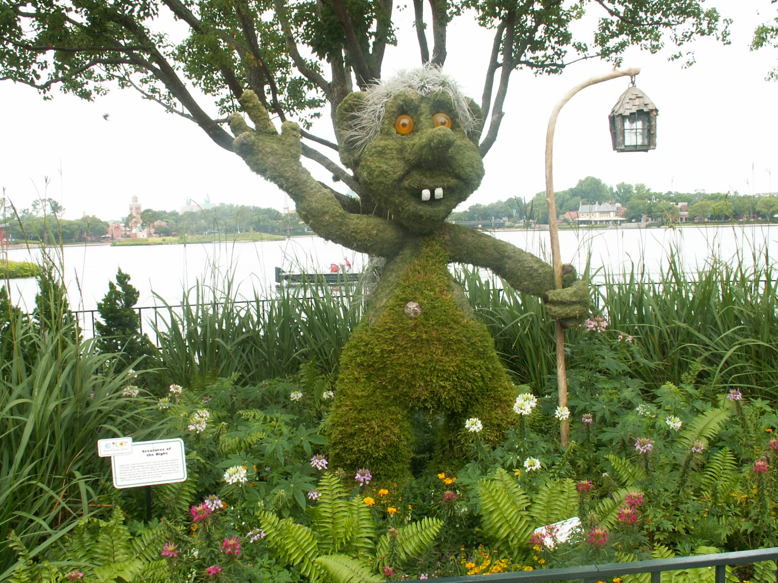Epcot - Norway - Troll Topiary