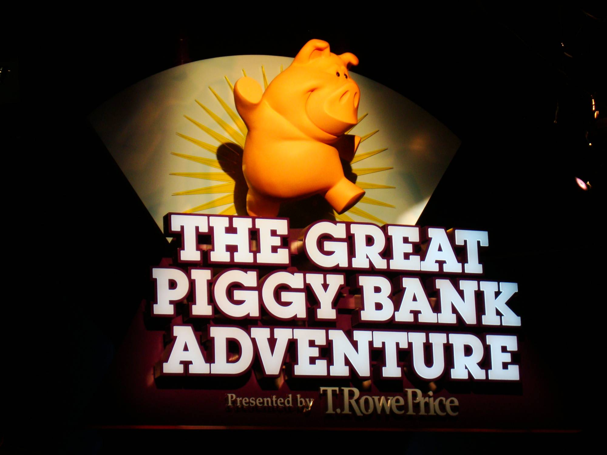 Epcot - Great Piggy Bank Adventure