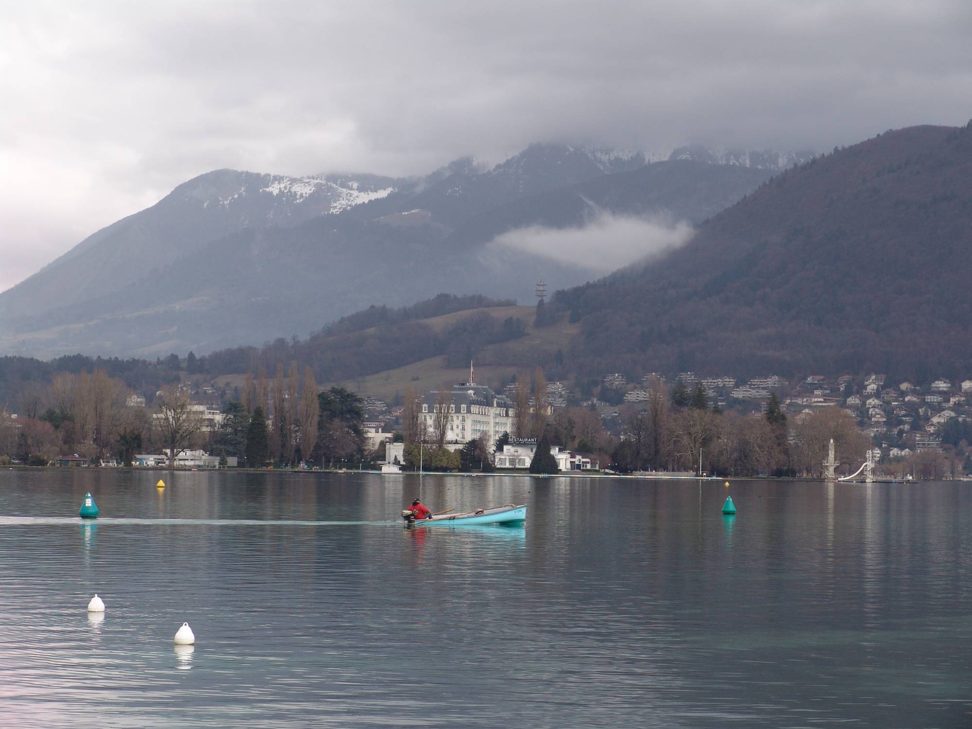 Annecy - view over lake