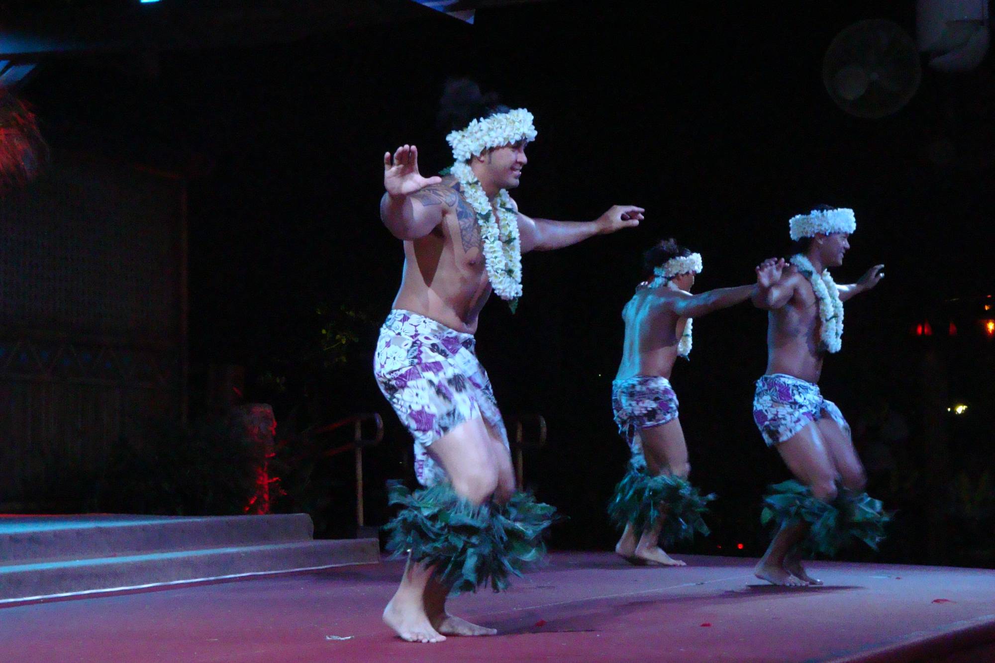 Polynesian Luau dancers