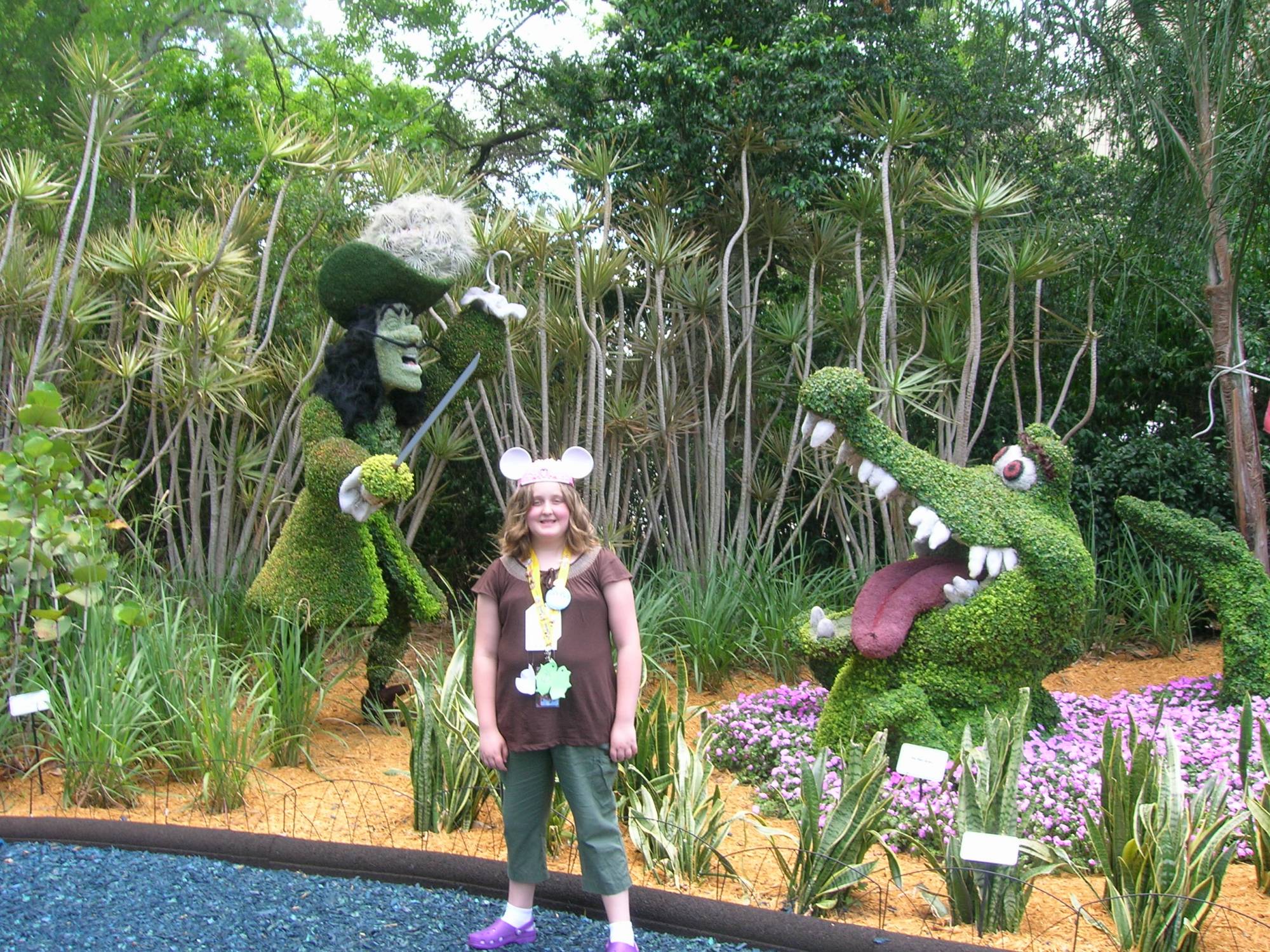 Epcot - Flower and Garden Festival - Off to Neverland (in plant form!)