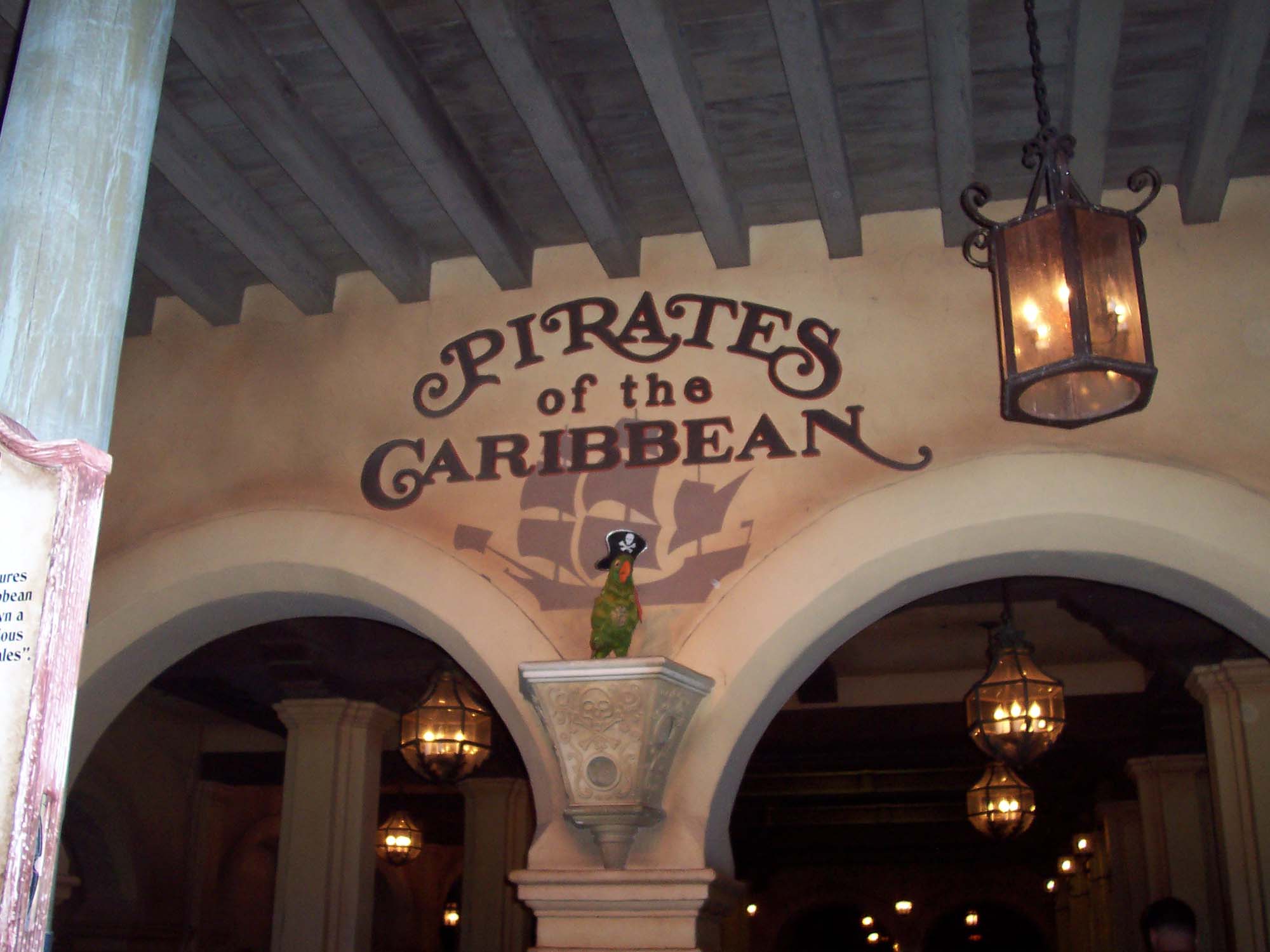 Adventureland - Pirates of the Caribbean entrance